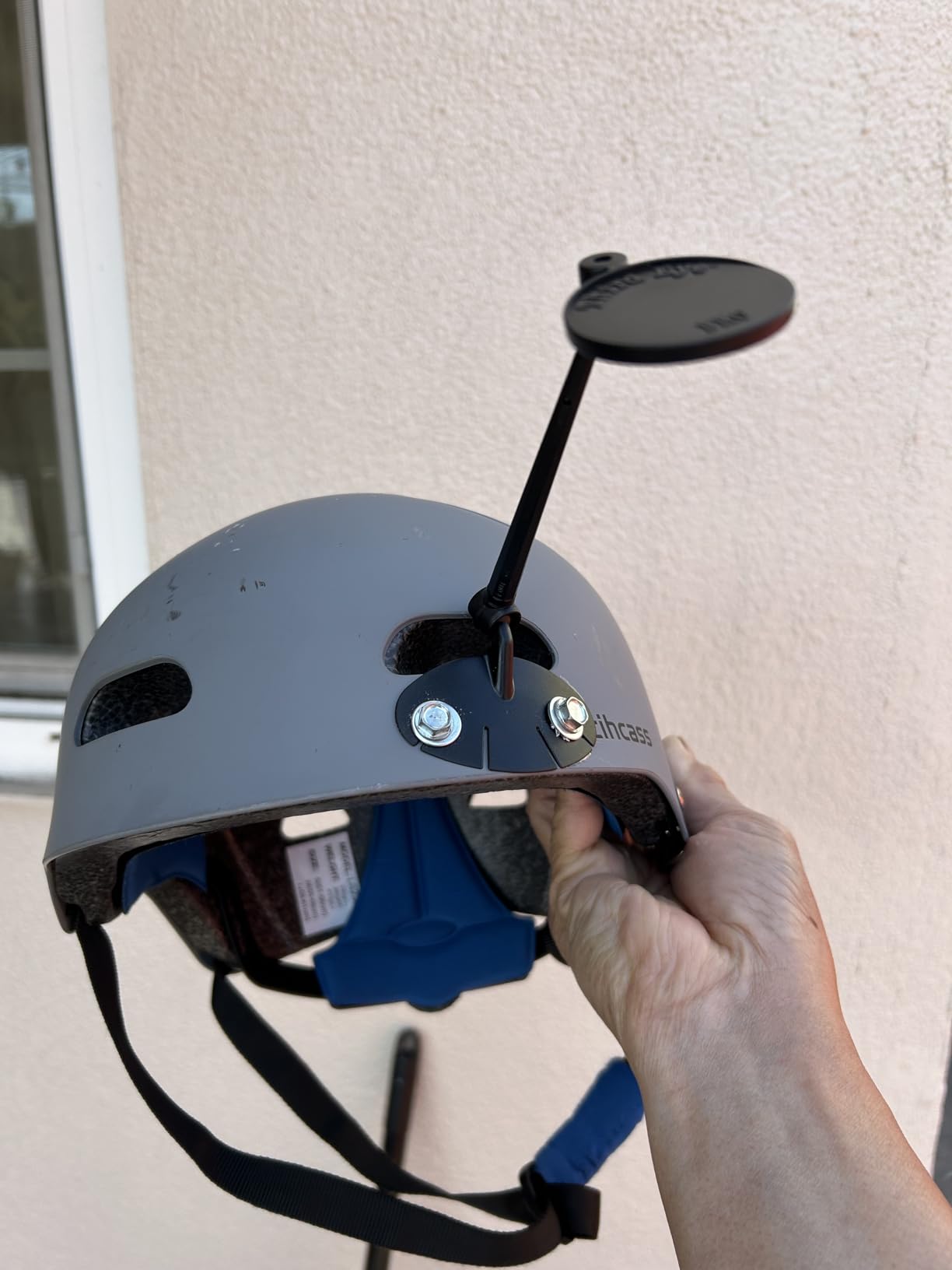 Third Eye Pro Helmet Bicycle Mirror customer photo 1