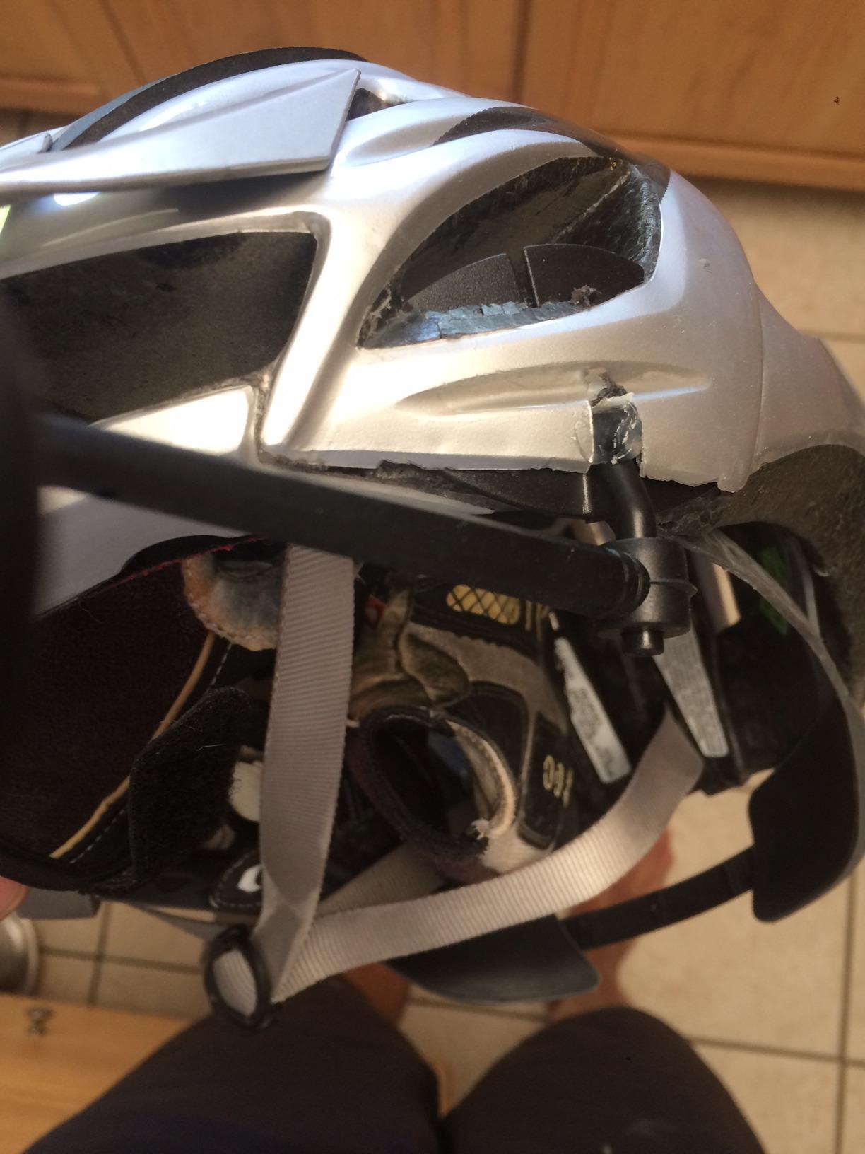 Third Eye Pro Helmet Bicycle Mirror customer photo 2