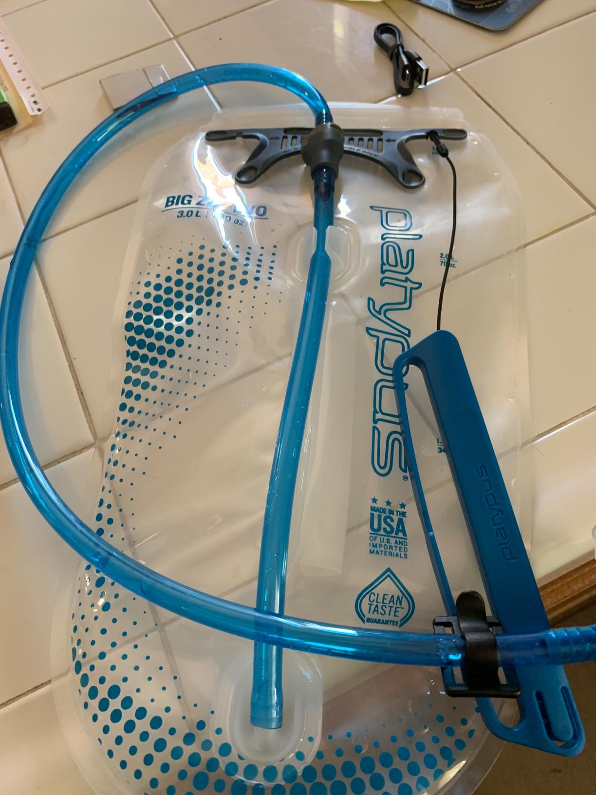 Platypus Big Zip EVO Taste-Free Water Reservoir/Hydration Bladder, 3-Liter customer photo 2