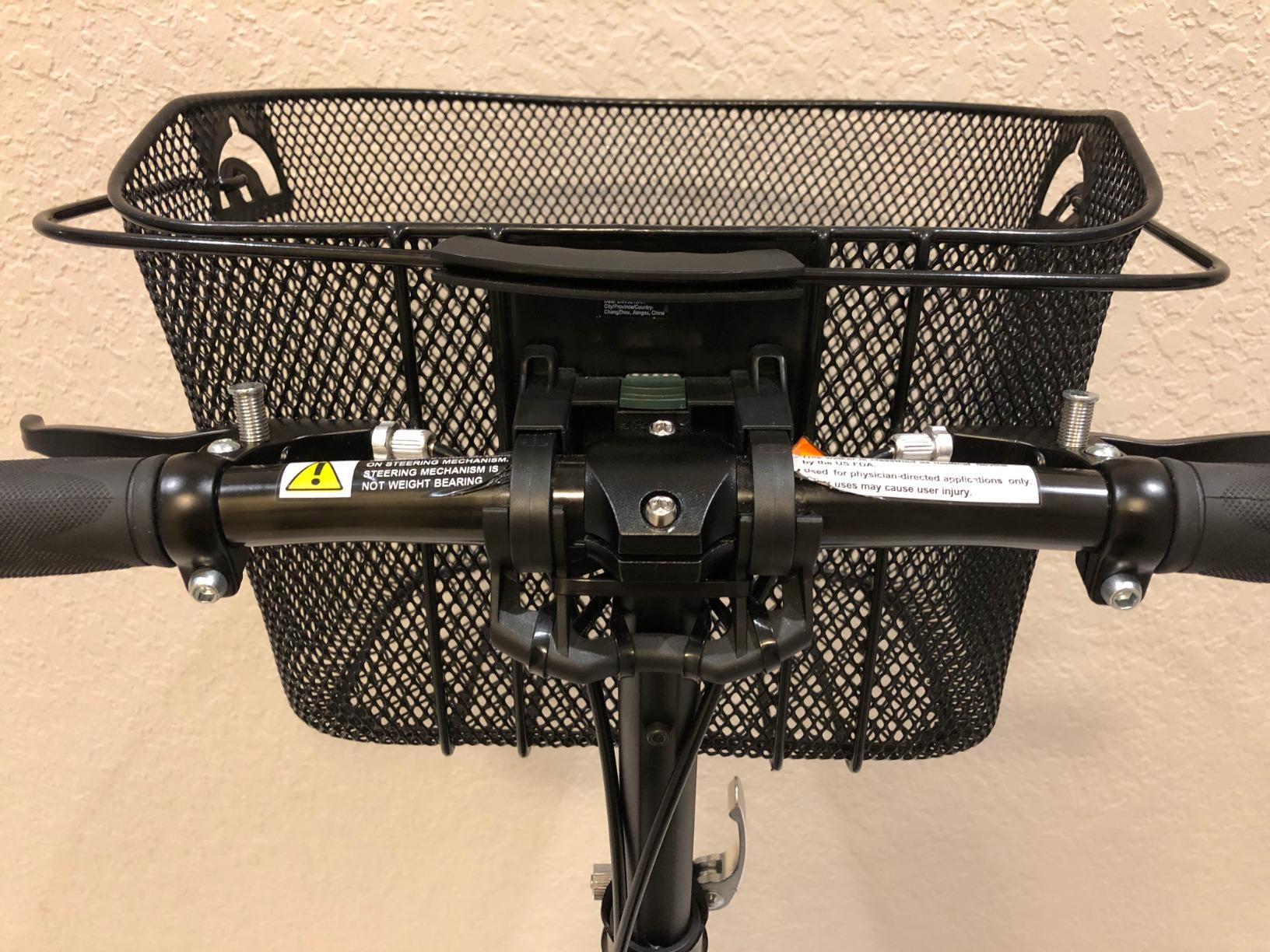 Schwinn Quick Release Wire Bike Basket, Weather Resistant, Folding Handle for Hand Carry, Fits Most Adult Bicycles customer photo 1
