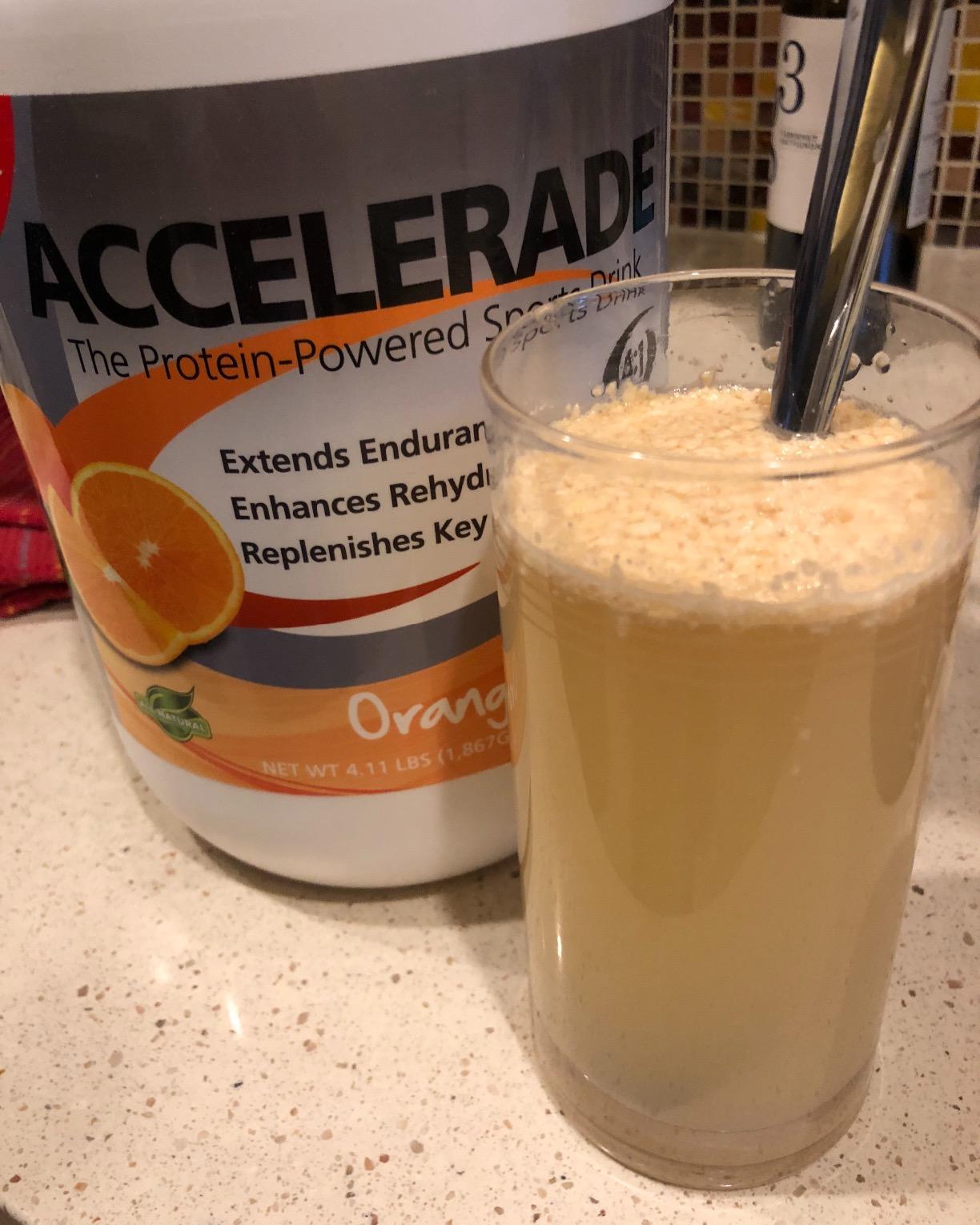 Accelerade PacificHealth Hydration Drink Mix, Orange, 60 Servings | Electrolyte Sports Drink Powder With Protein, Carbs & 4:1 Ratio customer photo 1