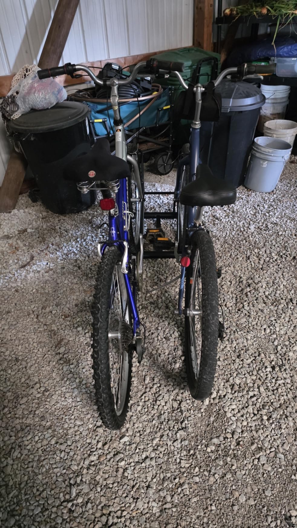 Bike Rack - Dual Bicycle Stand for Mountain, Road, or Kid's Bikes - Indoor or Outdoor Steel Bicycle Storage - Tire Rack for Truck by RAD Cycle customer photo 1
