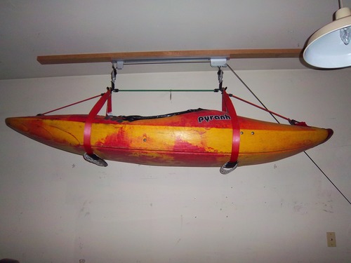 RAD Cycle Products Rail Mount Bike and Ladder Lift for Your Garage or Workshop Holds up to 75 Pounds No Mounting Board Needed customer photo 1
