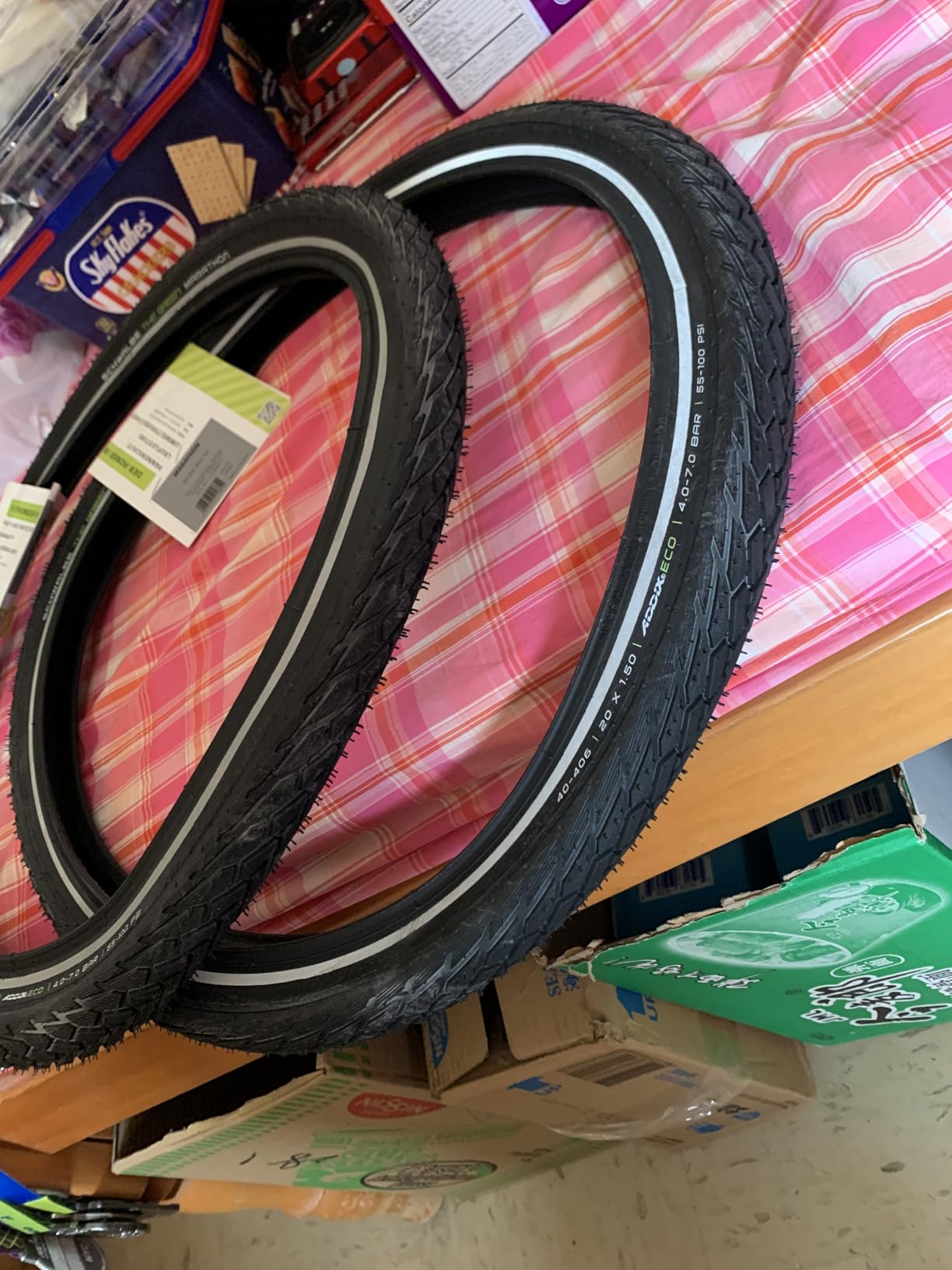 Schwalbe Marathon Wired Tyre with Greenguard - 700x35C customer photo 1