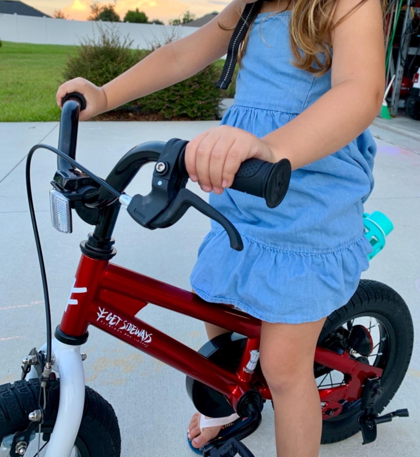 RoyalBaby Freestyle Kids Bike for Boys Girls Ages 3-10 Years | 12 14 16 Inch with Training Wheels, 18 Inch with Kickstand, BMX Style customer photo 2