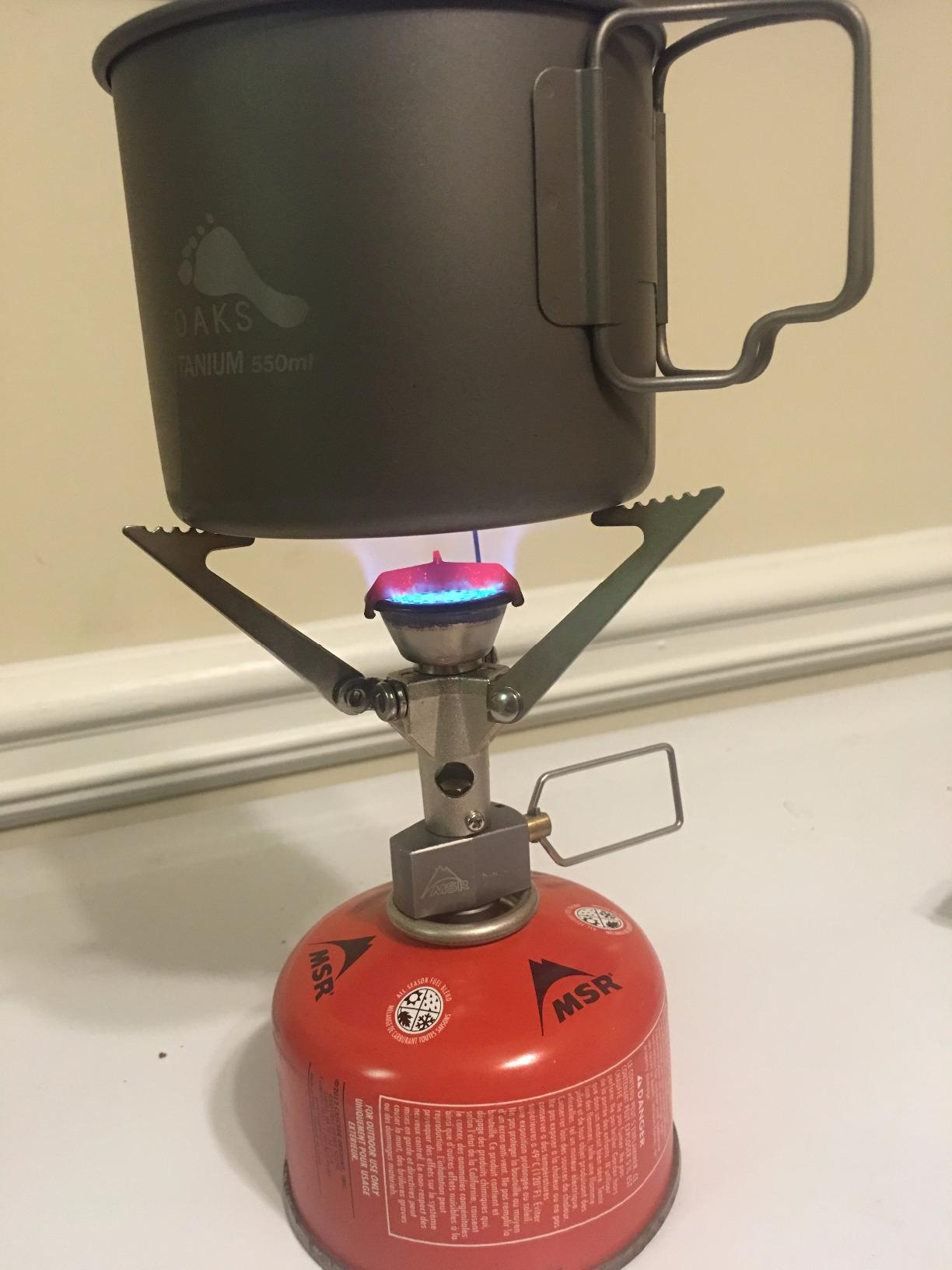 Snow Peak LiteMax Titanium Camping Stove for Backpacking customer photo 2