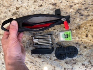 XLAB STEALTH POCKET 100 100c FRAME BAG BLACK customer photo 2