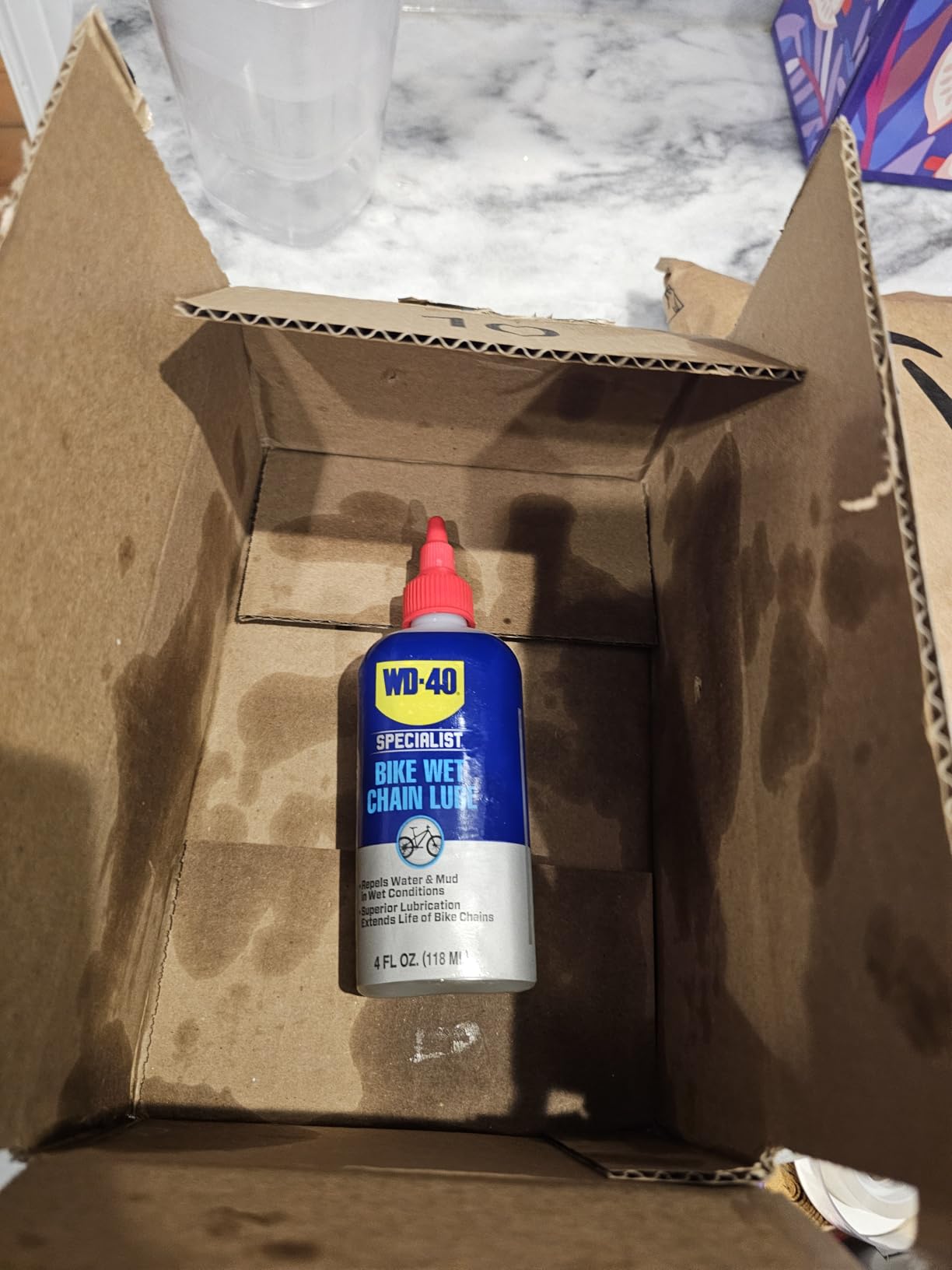 WD-40 Specialist Bike Wet Chain Lube, 4 OZ customer photo 2