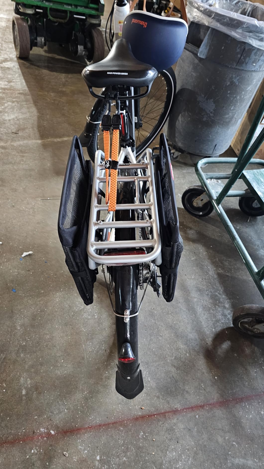 Bushwhacker Omaha Bicycle Grocery Panniers - Foldable Bike Rack Bags for Groceries customer photo 2