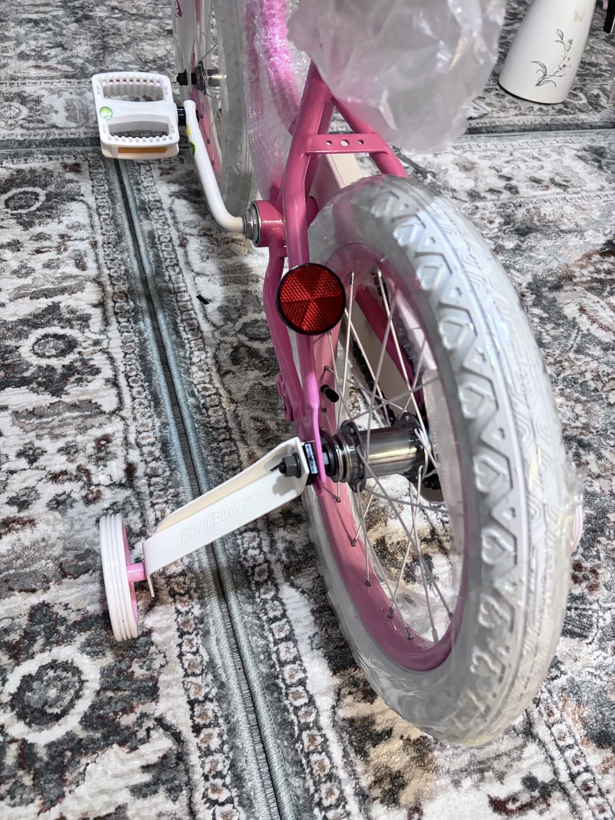 RoyalBaby Girls Bike Classic & EZ Kids Bike, Balance and Pedal Bicycle, 12 14 16 18 20 Inch Toddlers to Big Kids 3-10 Years customer photo 1