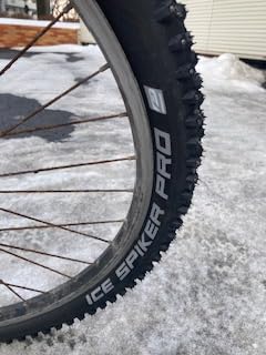 Schwalbe Ice Spiker Pro Performance RaceGuard Tyre (Wired) customer photo 2