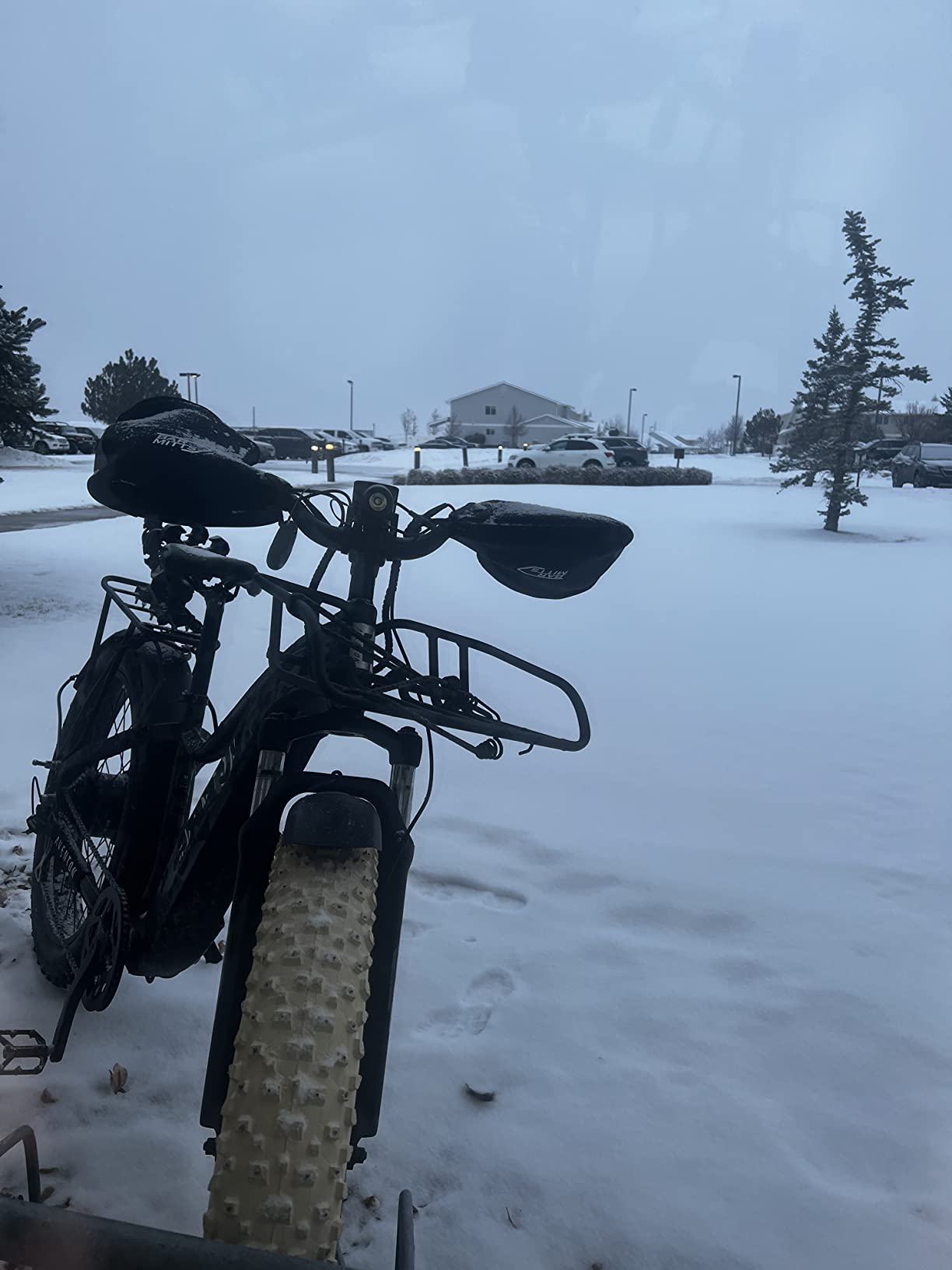 Bar Mitts EXTREME Cold Weather Mountain/Commuter Bike Neoprene Handlebar Mittens/Pogies, No Bar End Openings customer photo 1