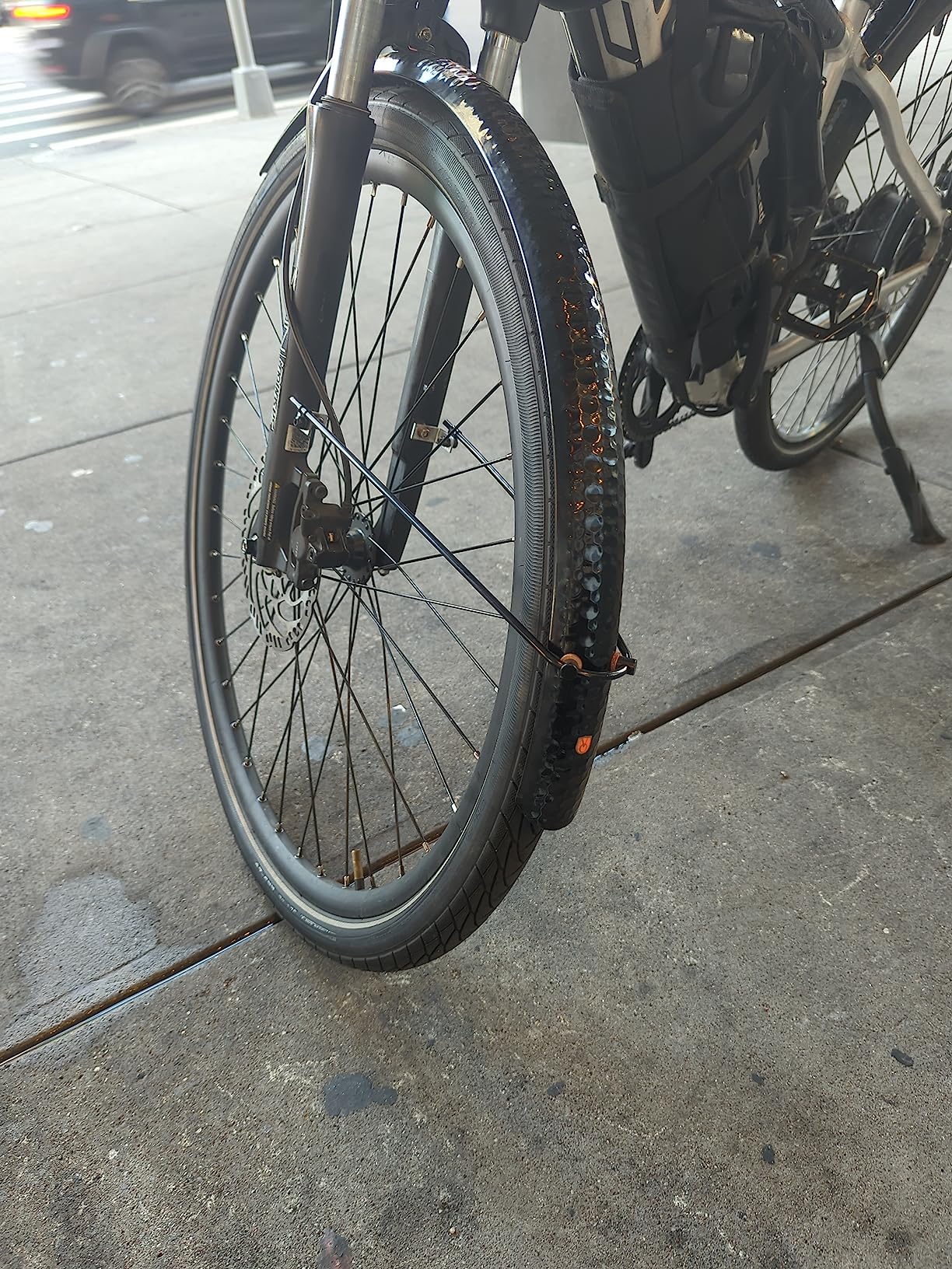 Velo Orange 700c Hammered Alloy Black 45mm Fender Set (FE-0062-BLK) customer photo 2
