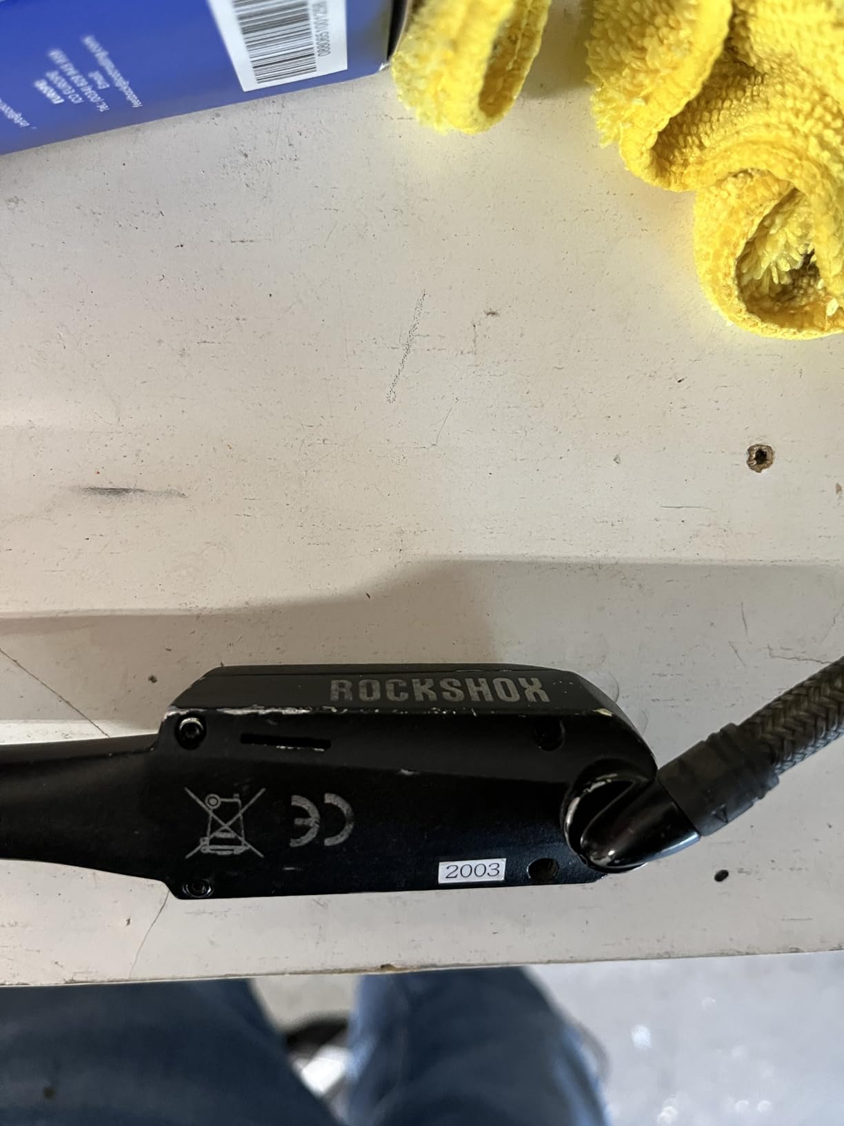 Rockshox High Pressure Fork and Shock Pump - Black customer photo 2