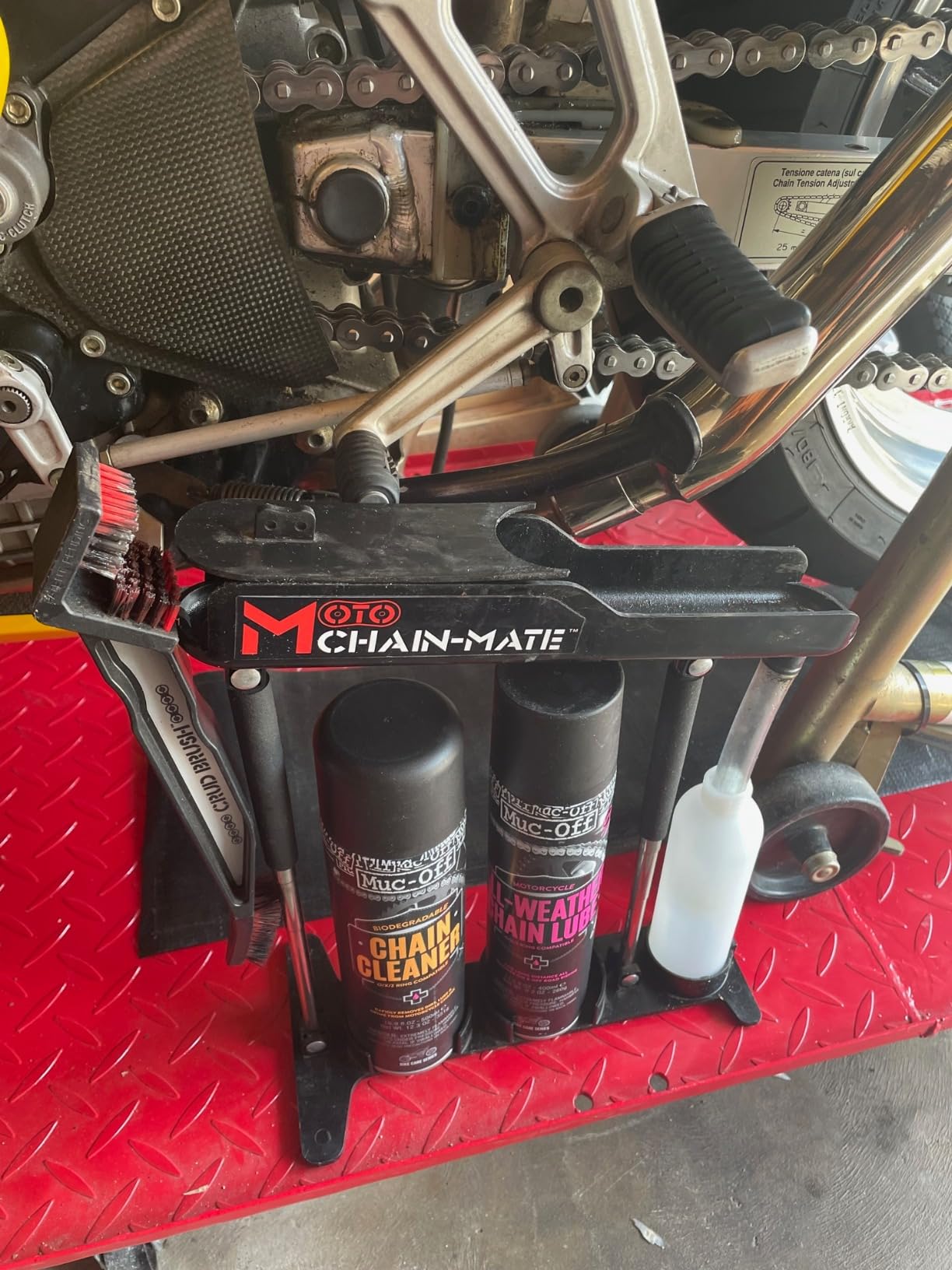 Muc-Off Motorcycle Chain Cleaner, 16.9 fl oz - Chain and Degreaser Spray for Cleaning - for On and Off-Road customer photo 2