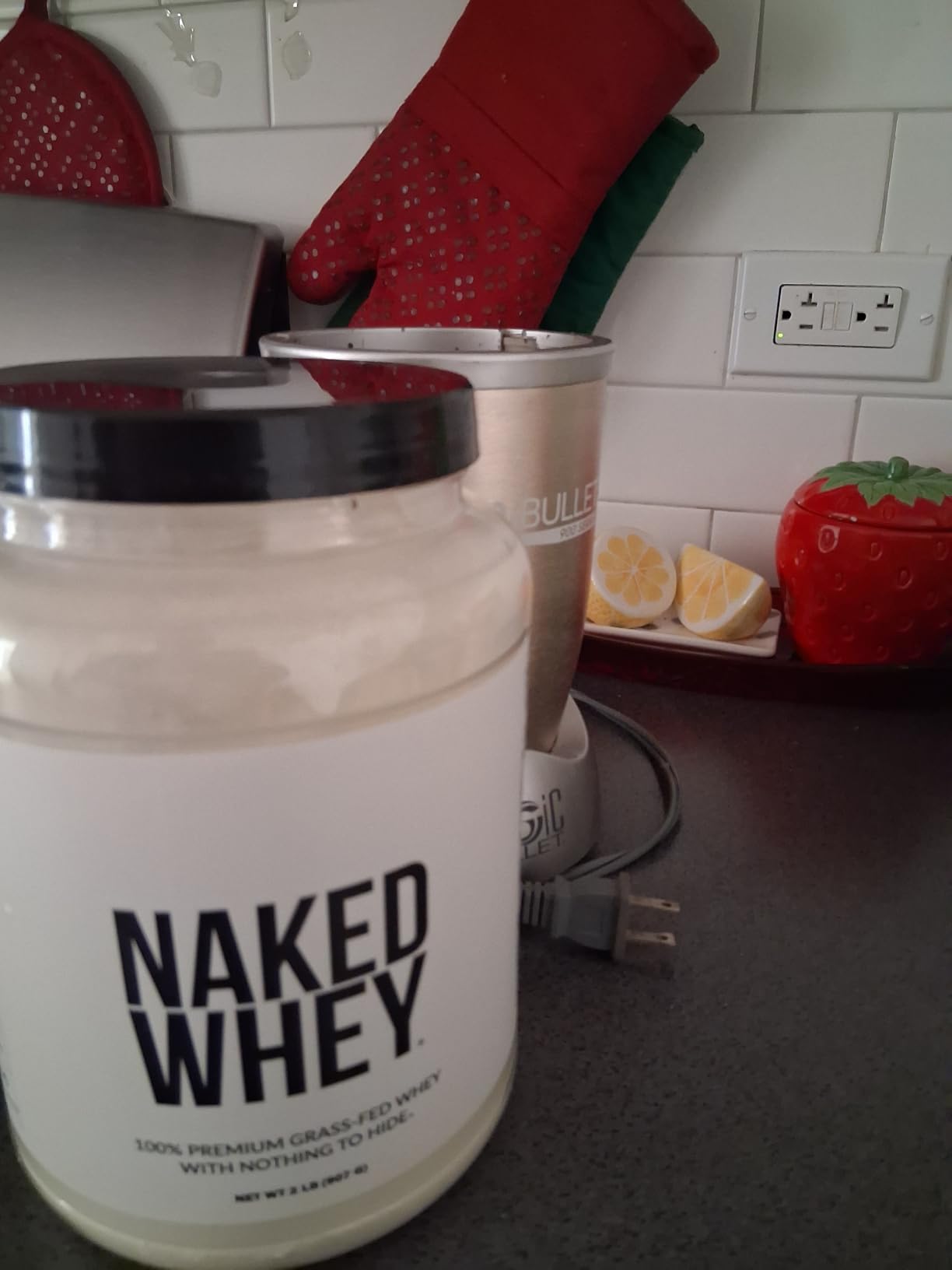 NAKED 100% Grass Fed Whey Protein Powder - Only 1 Ingredient, Unflavored - NSF Certified - 2lb customer photo 1