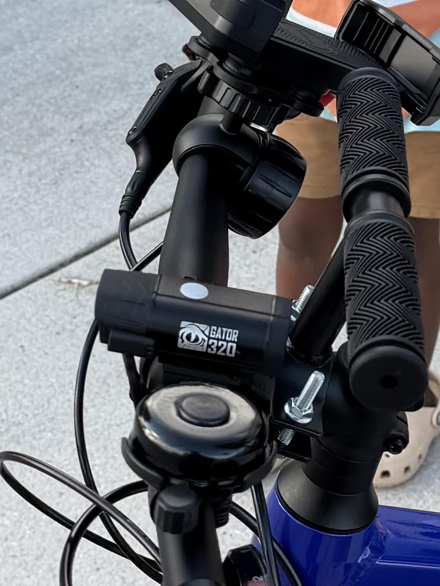USB Rechargeable Bike Lights Set with Bell, LED Bicycle Front Rear Light customer photo 2