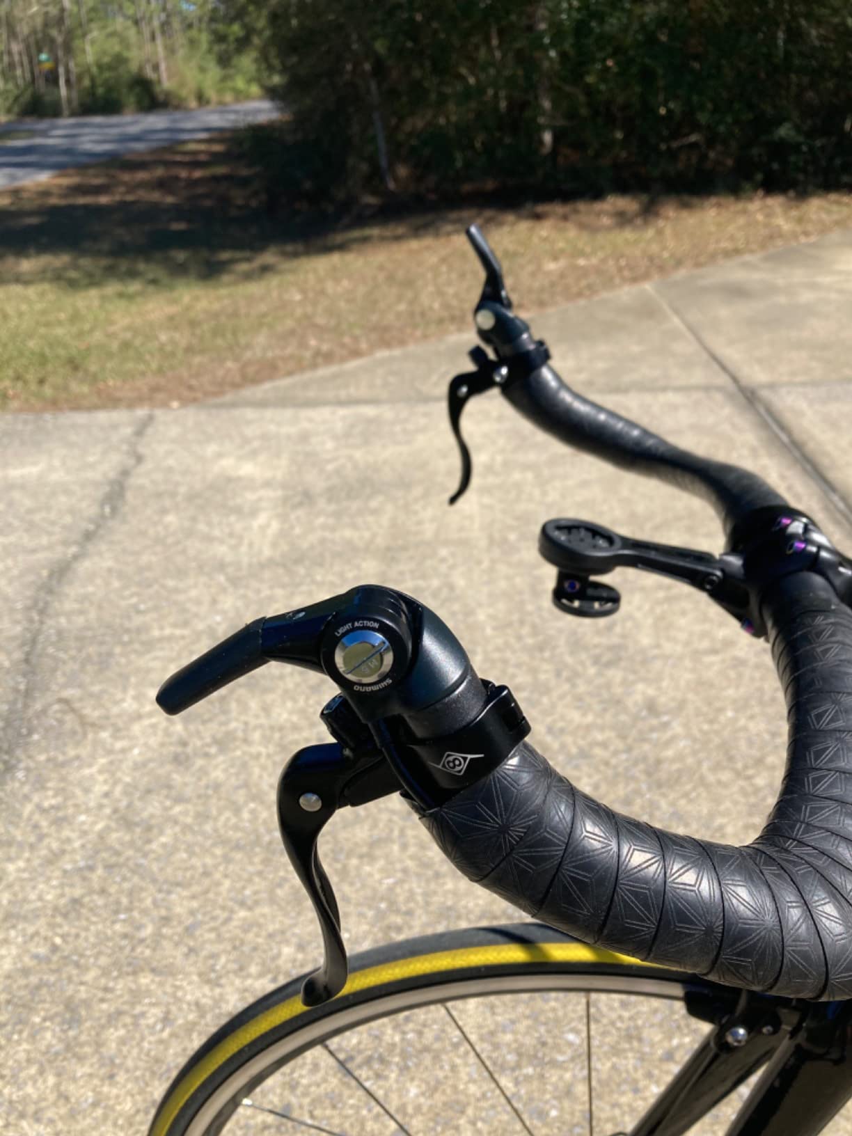 Aero bars aero handlebars for road bike aero carbon handlebar 31.8 44cm customer photo 2