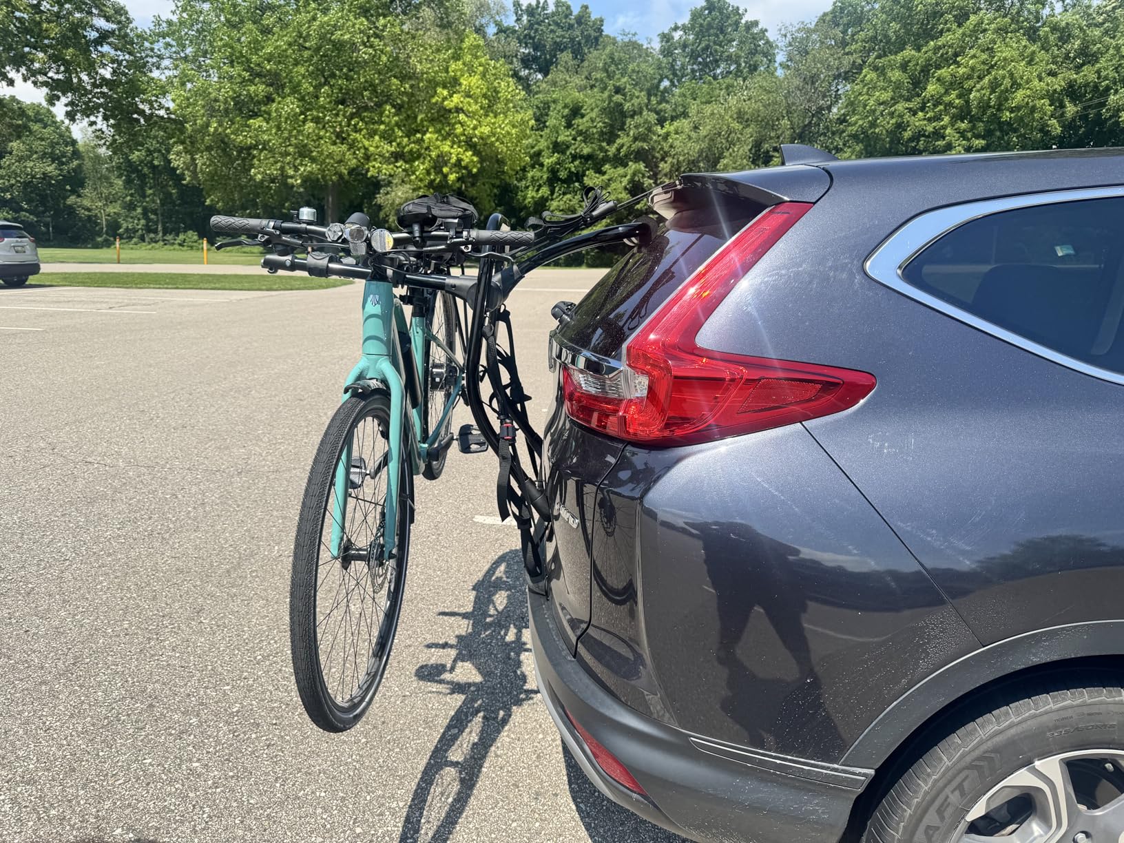 Yakima FullBack 3 Premium Trunk Bike Rack, Holds 3 Bikes, Tool-Free Installation customer photo 2