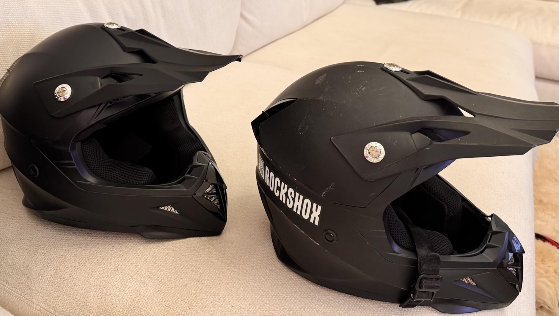 YEMA Adults Dirt Bike Helmets, Ventilated Motocross ATV Dirtbike Offroad BMX MX Helmets, DOT Approved Motorcycle Helmets, YM-915, Black customer photo 2