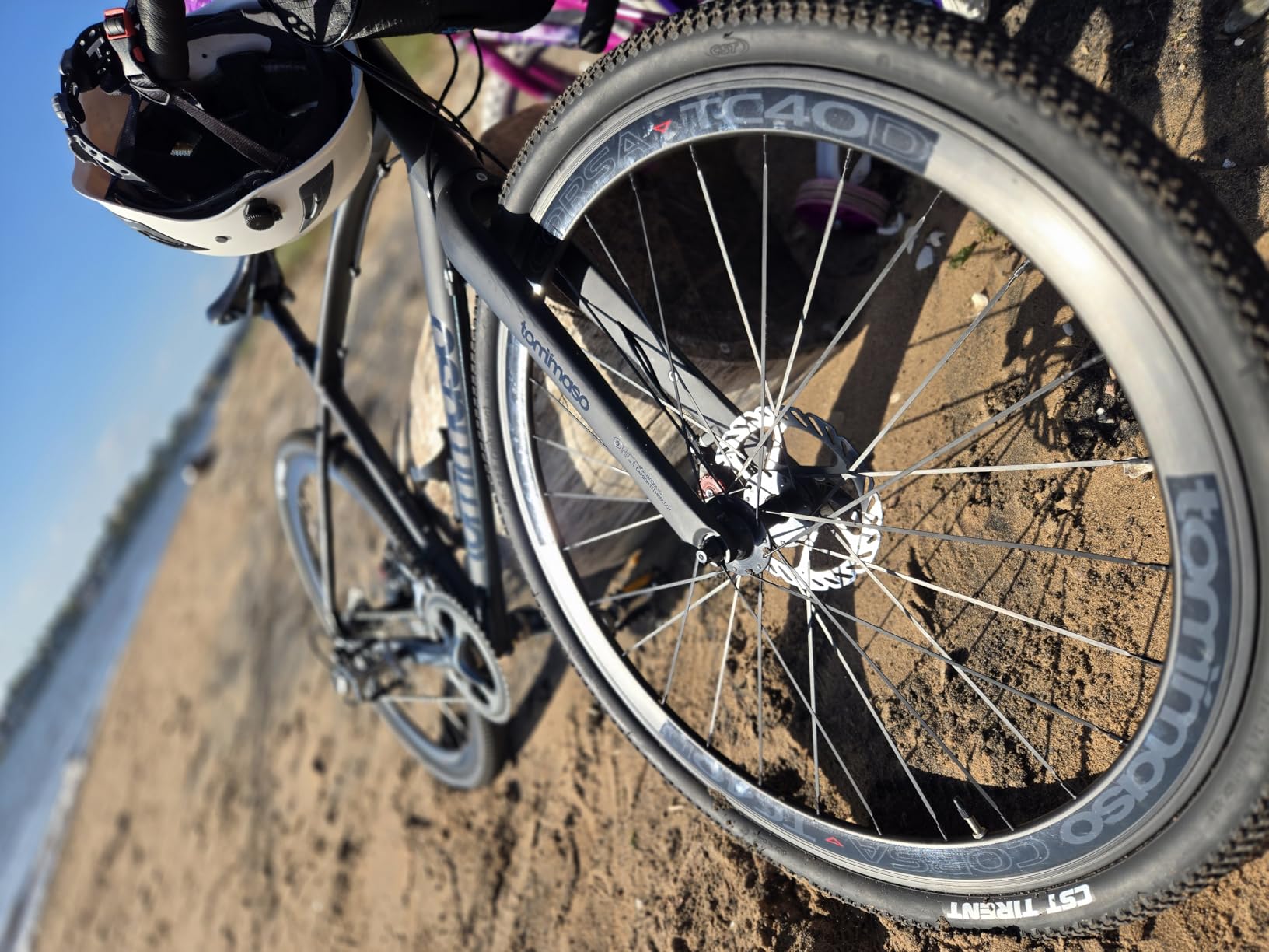 Tommaso Illimitate Sport Performance Aluminum Gravel Bike Carbon Fork Shimano Tiagra 20 Speeds Road Bicycle customer photo 2
