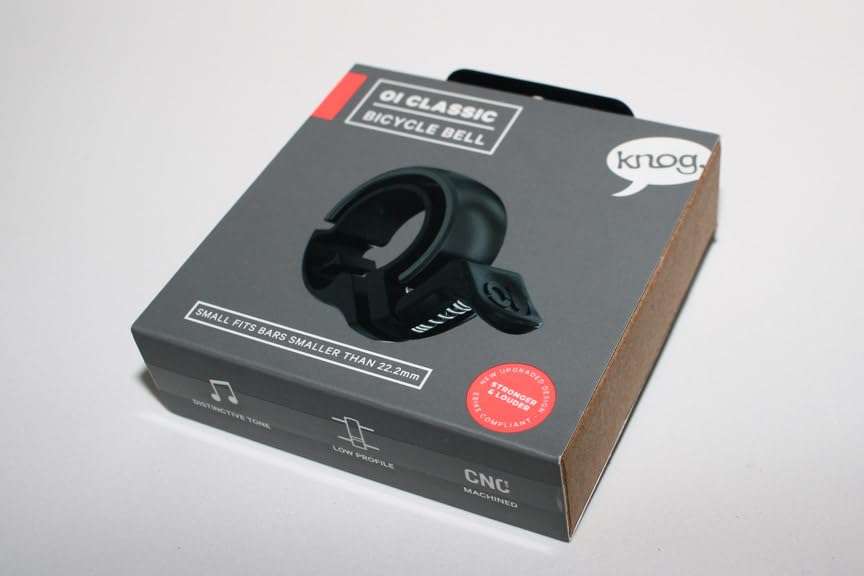 Knog Oi Bike Bicycle Bell - Original Luxury Styles, Built-in Cable Clip, Adult/Youth Bicycle Bell customer photo 2