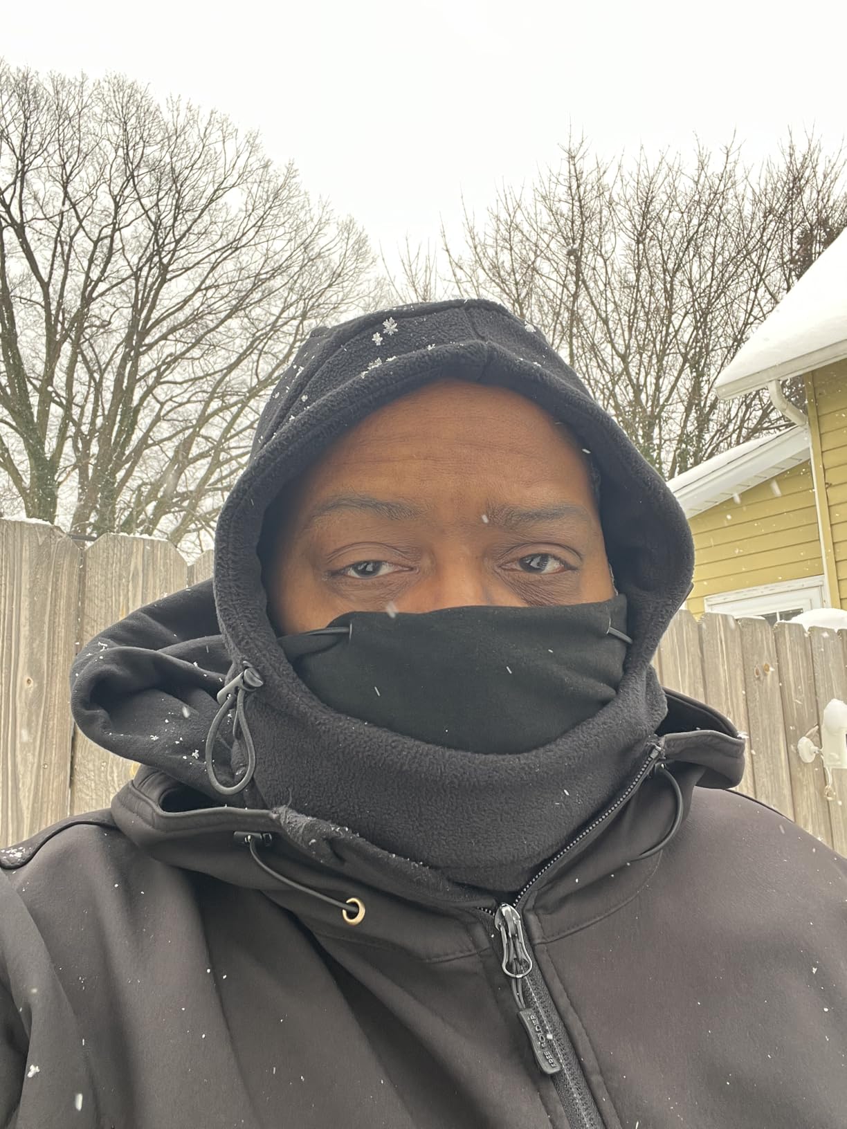 Fleece Balaclava Ski Mask - Windproof Cold Weather Gear - Thermal Winter Skiing Accessories - Motorcycle Gear customer photo 2