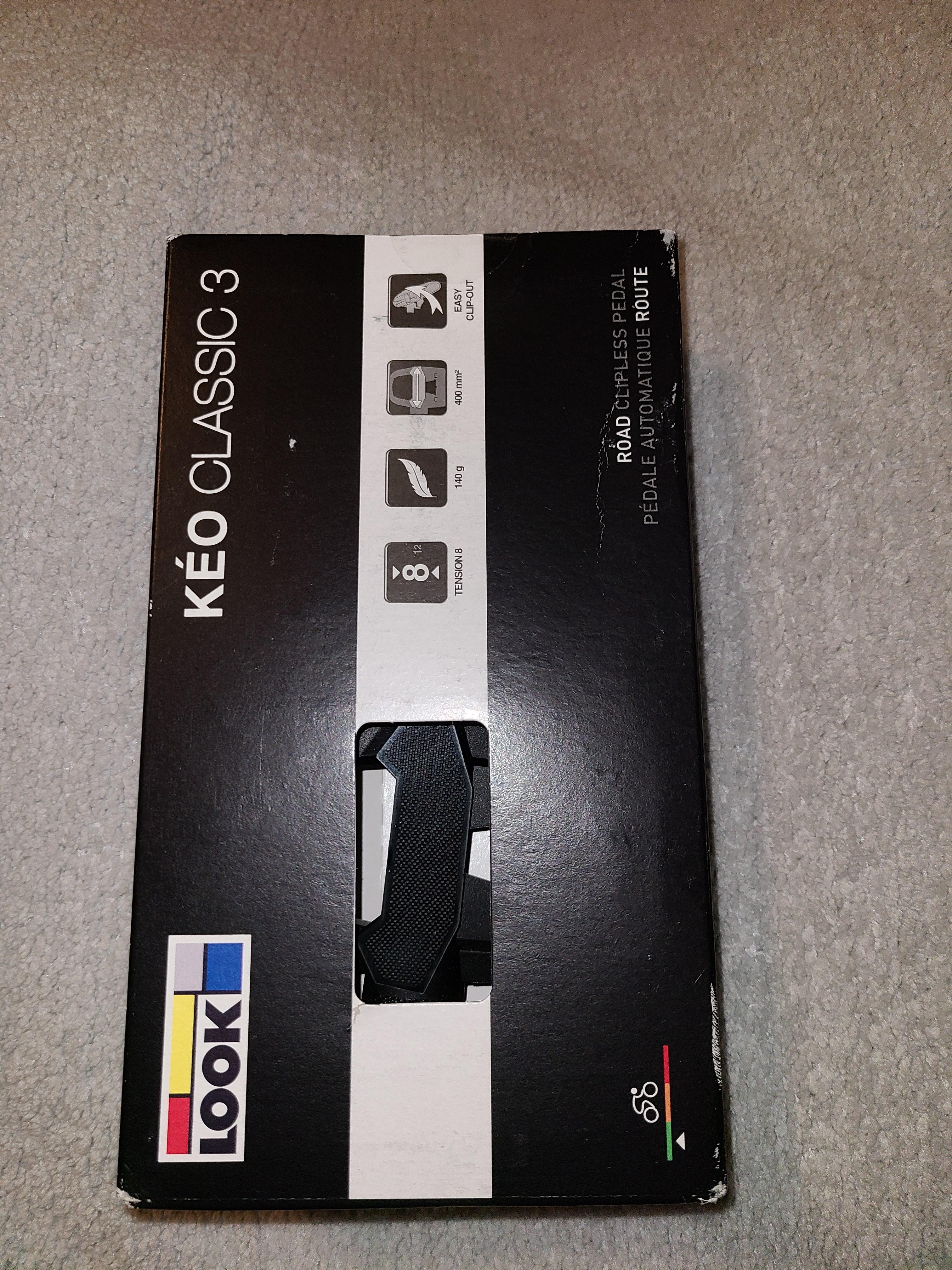 LOOK Cycle Bicycle Pedals, Keo Classic 3 Bicycle Pedals Clipless Pedals, 400 Mm² Platform Area Easily Adjustable Tension Composite Body Material Chromoly Spindle customer photo 2