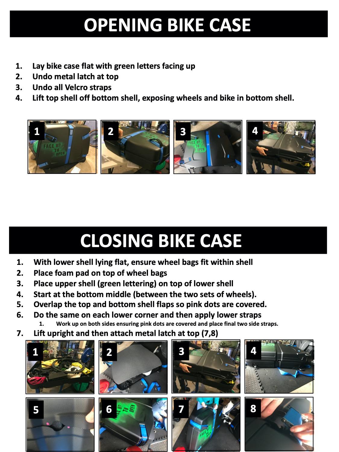 B&W International Bike Box 2.0 Hard Shell Case - Removable Lid for Easy Packing - ABS Shell and Aluminum Frame - Road, Triathlon, Mountain Bikes up to 62cm - Air Travel customer photo 2