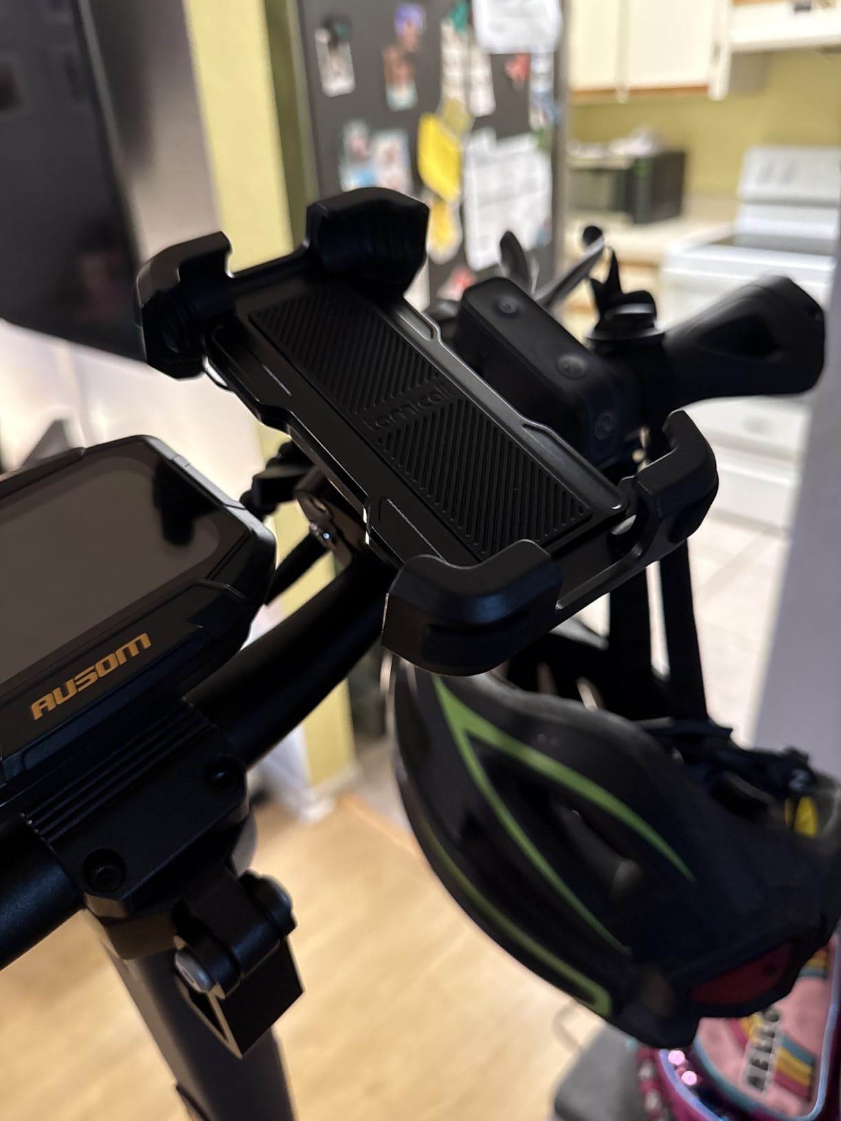 Hafny Handlebar Bike Mirror - HD Glass, Wide Angle, Adjustable 360° Rear View - Shatterproof, Anti-Glare, Premium, MTB, E-Bike, and Commuter Cycling Safety, HF-MR095 (Silver Left) customer photo 1