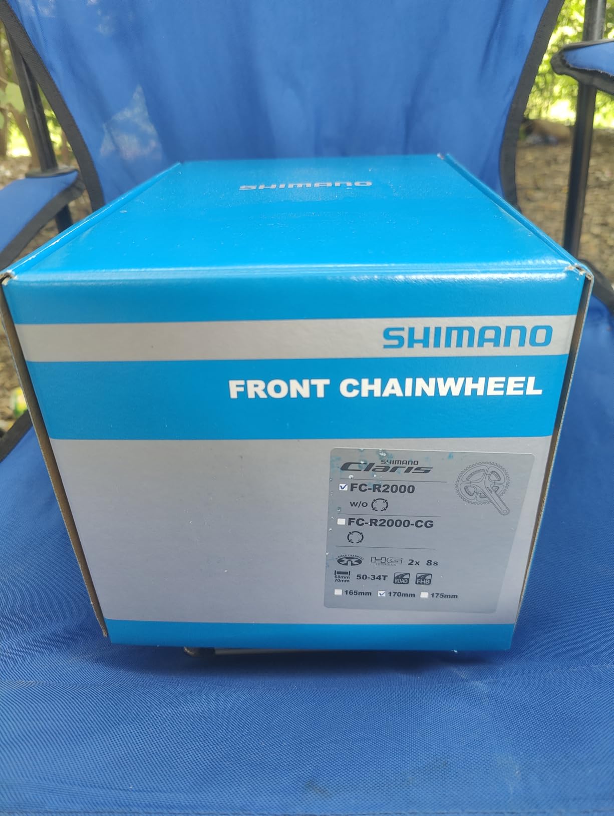Shimano Claris 8-Speed Road Bicycle Crankset - FC-R2000 (170MM 50X34T W/O BB) customer photo 1