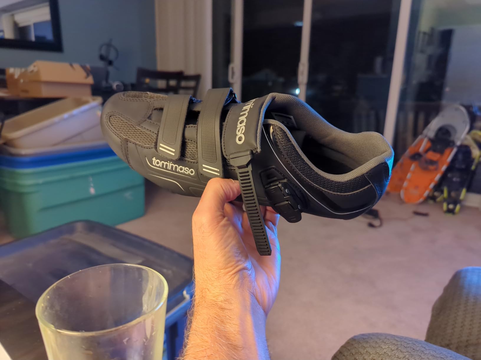 Tommaso Strada Mens SPD & Peloton Shoes - 2 in 1 Cycling Shoes - Install Your Own Delta or SPD Cleats for Spin Bikes, Indoor Cycles or Most Mens Bicycles customer photo 1