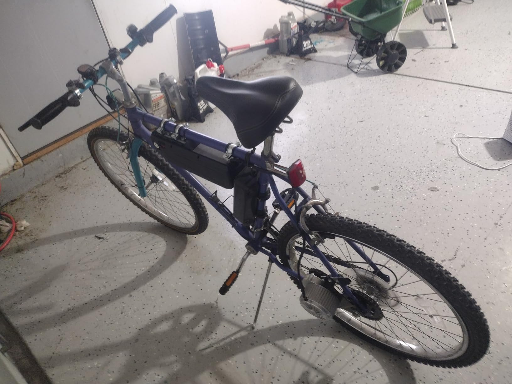 450W Electric Bike Left Drive Conversion Kit Can Fit Most of Common Bicycle Use Spoke Sprocket Chain Drive for City Bike customer photo 1