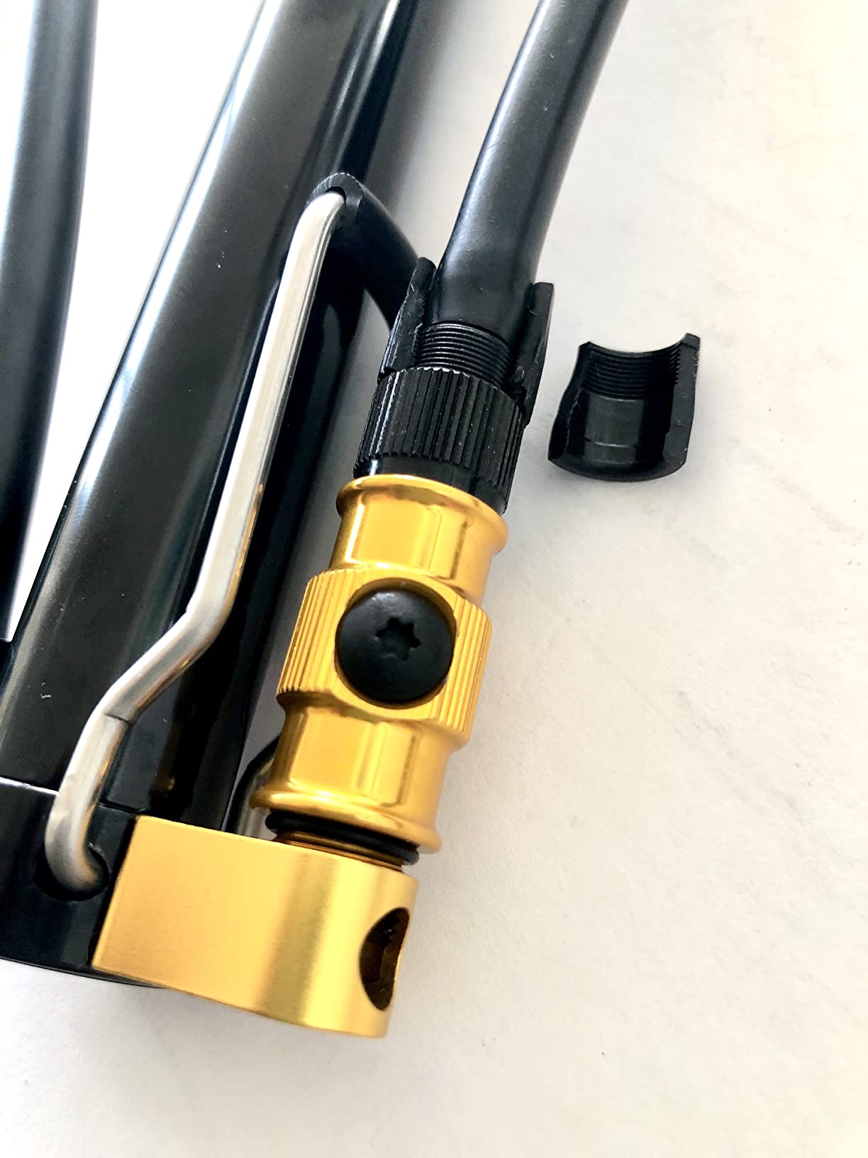 LEZYNE Micro Floor Drive High Pressure & High Volume Bike Pumps - Analog & Digital Gauge Options, CNC Aluminum, Foot Peg, Presta/Schrader ABS Flip Chuck, Frame Mount Included customer photo 1