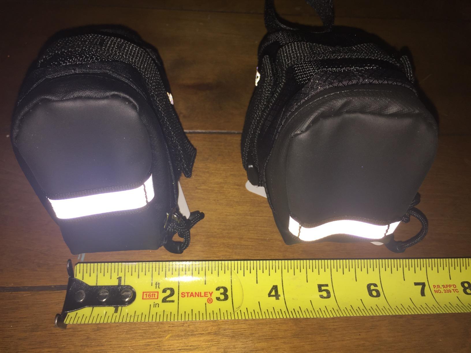 LEZYNE Caddy Bike Saddle Bag - Durable Nylon Cycling Storage Bag with Velcro/Quick Release Mount, Reflective Accents customer photo 1