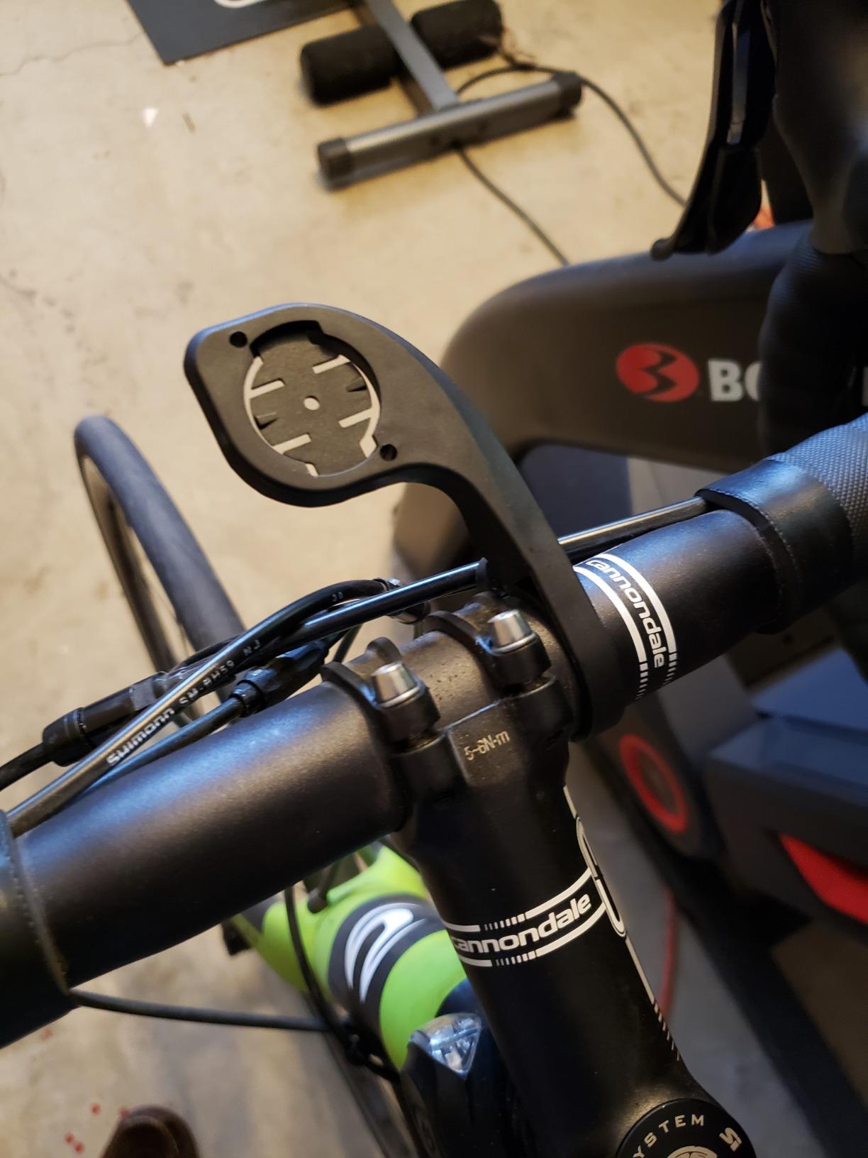 Thinvik Out Front Bike Computer Mount for Garmin Edge 840/830/820/810/540/530/520Plus/520/510/500/200/130/25 GPS Compatible with 31.8mm 25.4mm Handlebar customer photo 1