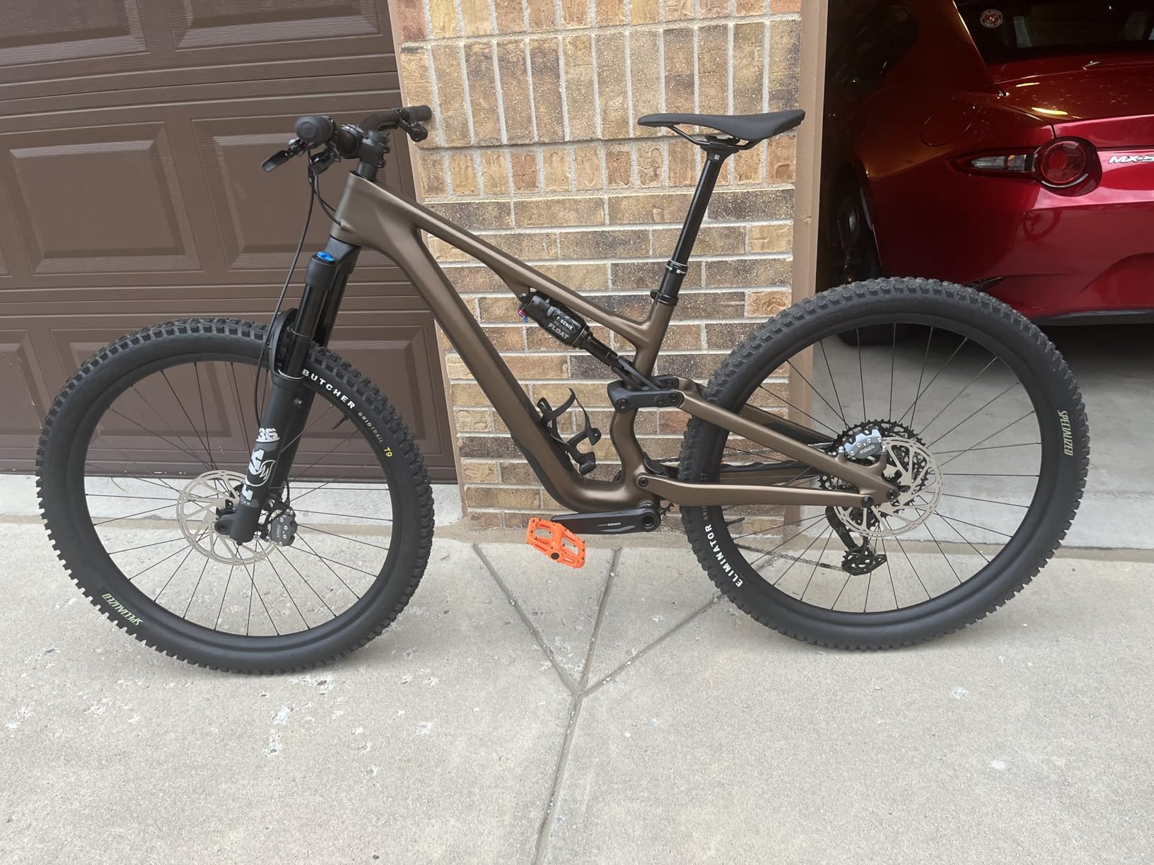 OneUp Components Composite Pedals - Lightweight, Durable Flat Bike Pedals for Mountain Bikes (MTB) customer photo 2