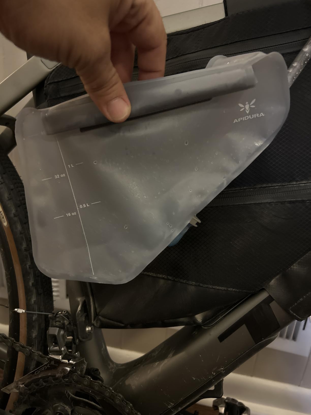 Touring Road Bike Full Frame Bag | Bicycle Bikepacking, Touring, Commuting Pack | Small (6.5L), Medium (12L), Large (14L) customer photo 2