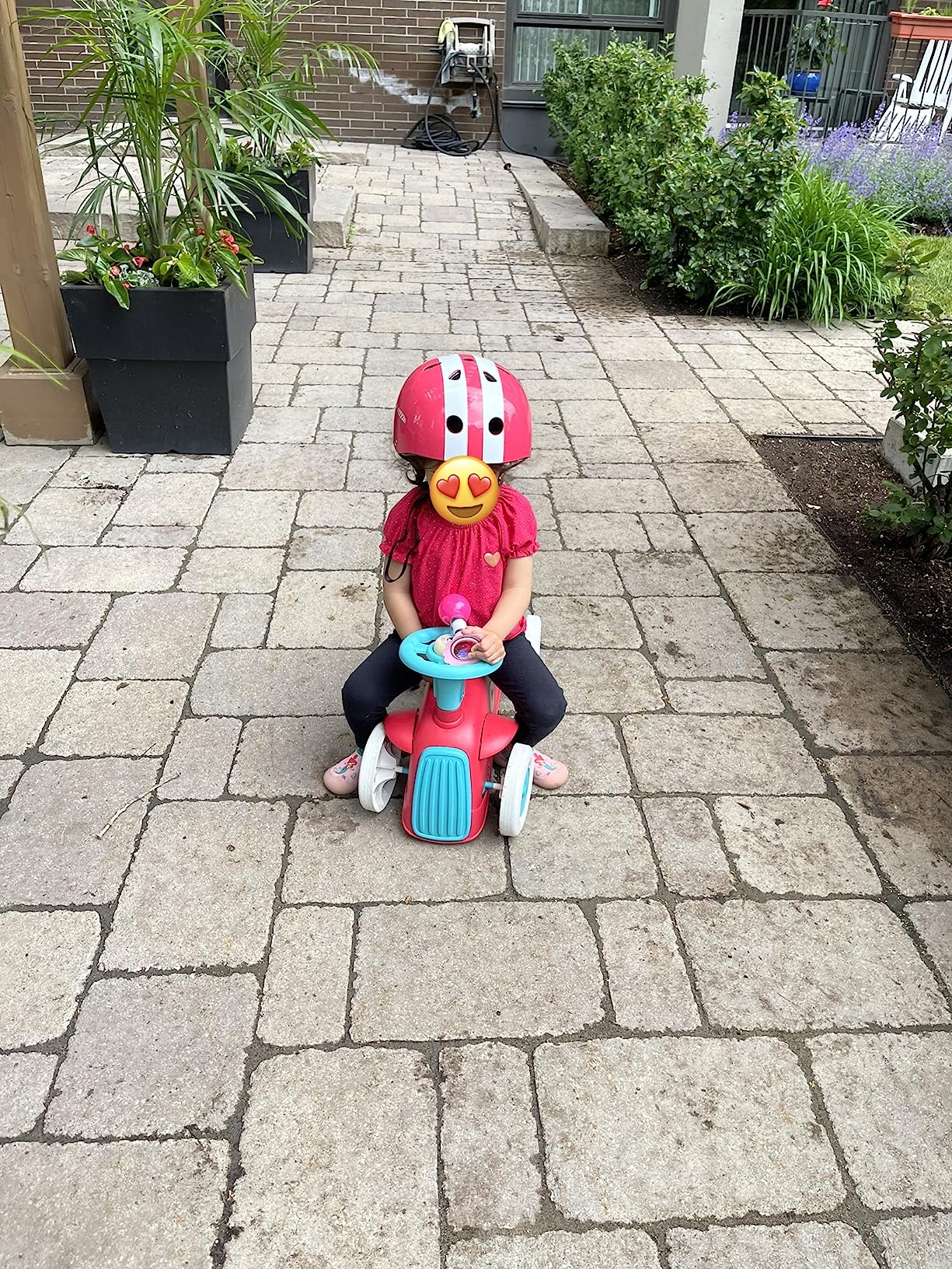 Radio Flyer Toddler and Children's Bike Helmet, CPSC Safety Certified, Universal Size Kids Bicycle Safety Helmet, Ages 2-5 customer photo 2