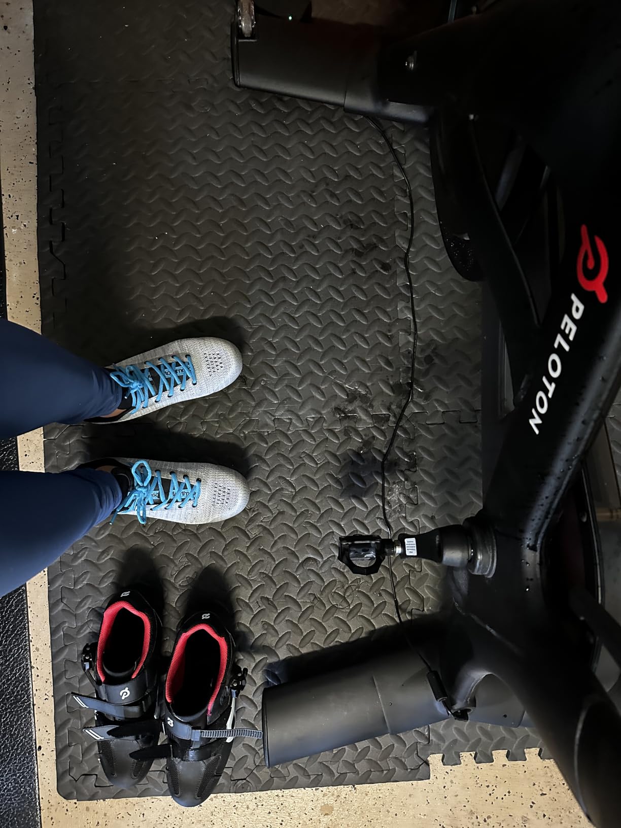 Pista Peloton Shoes for Women - Ready to Ride with Pre-Installed Delta Cleats for Indoor Bikes & Cycles customer photo 1