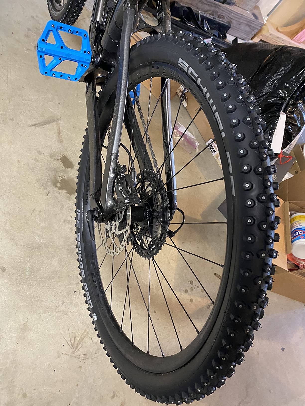 Cicli Bonin Unisex's Schwalbe Ice Spiker Pro Hs379 Evolution Line Folding Tyres customer photo 2