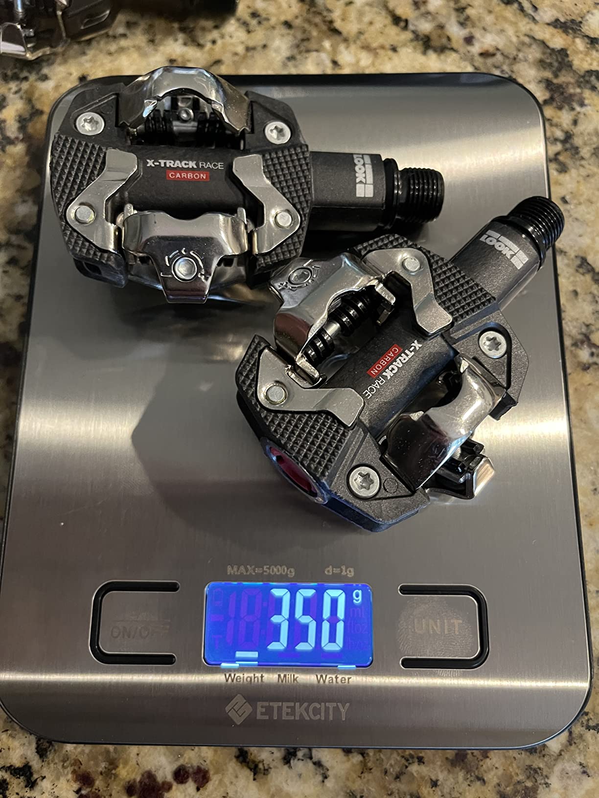 LOOK Cycle - X-Track Race Carbon MTB Bicycle Pedals - Standard SPD Mechanism Compatible - Clipless Pedals - Carbon Body customer photo 2