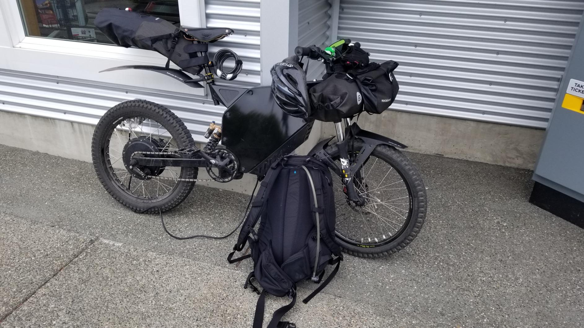 ROCKBROS Waterproof Handlebar Bags 12L-20L Bikepacking Bags Front 2 Dry Packs for MTB Road Bicycles Bikepacking Accessories customer photo 2