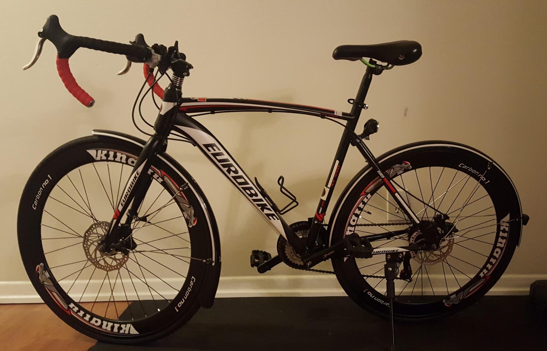 EUROBIKE Bikes EURXC550 21 Speed Road Bike 700C Wheels Road Bicycle Dual Disc Brake Bicycles …… customer photo 2