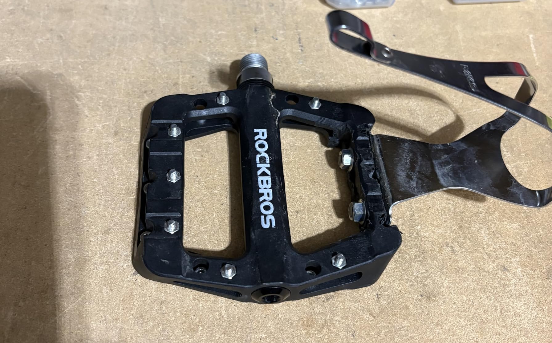 ROCKBROS Nylon Fiber Bike Pedals Lightweight Platform MTB BMX 9/16