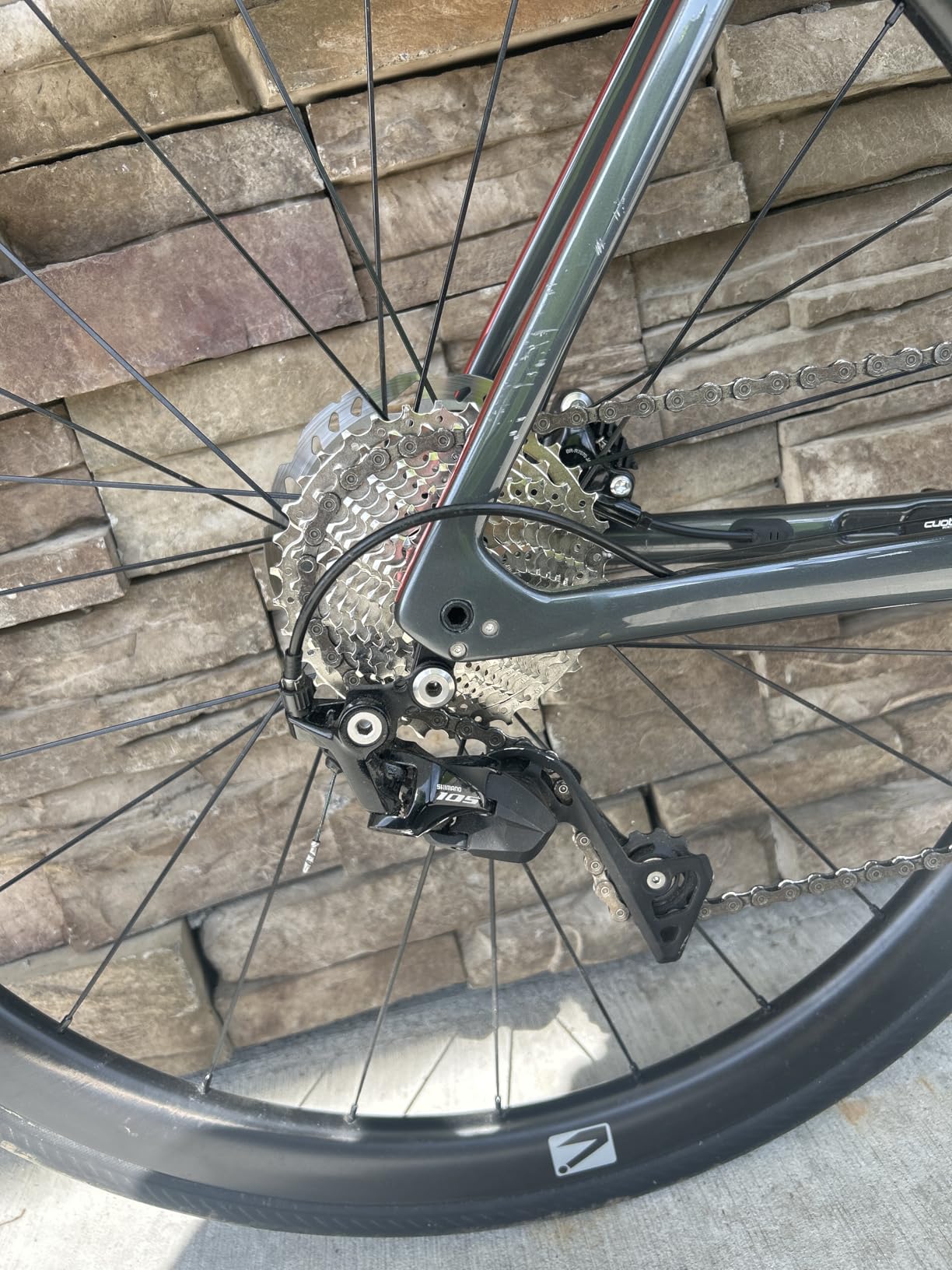 Shimano 105 CS-HG700 11-Speed Cassette, 11-34T One Size,Silver,ICSHG70011134 customer photo 1