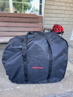 CamGo 20 Inch Folding Bike Bag - Waterproof Bicycle Travel Case Outdoors Bike Transport Bag for Cars Train Air Travel customer photo 1