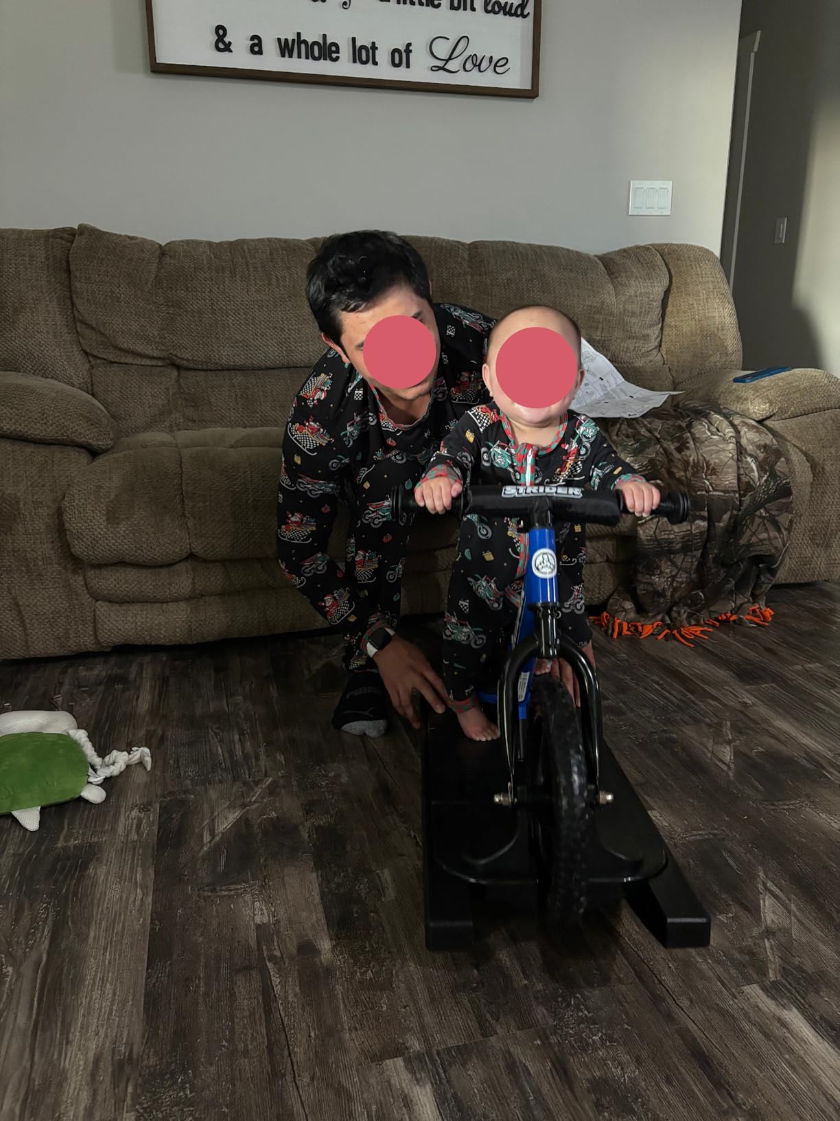 Strider Sport 2-in-1 Rocking Bike - Helps Teach Baby How to Ride a Balance Bicycle - for Kids 6 Months to 4 Years - Easy Assembly, Tool-Free Adjustments customer photo 2