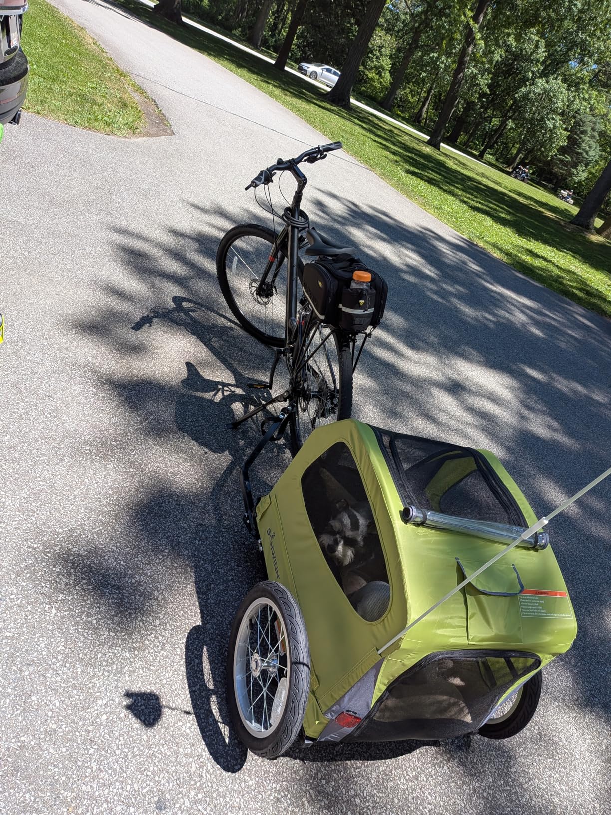 Schwinn Rascal Plus Pet Trailer, Holds Pets Up To 100 lb customer photo 2