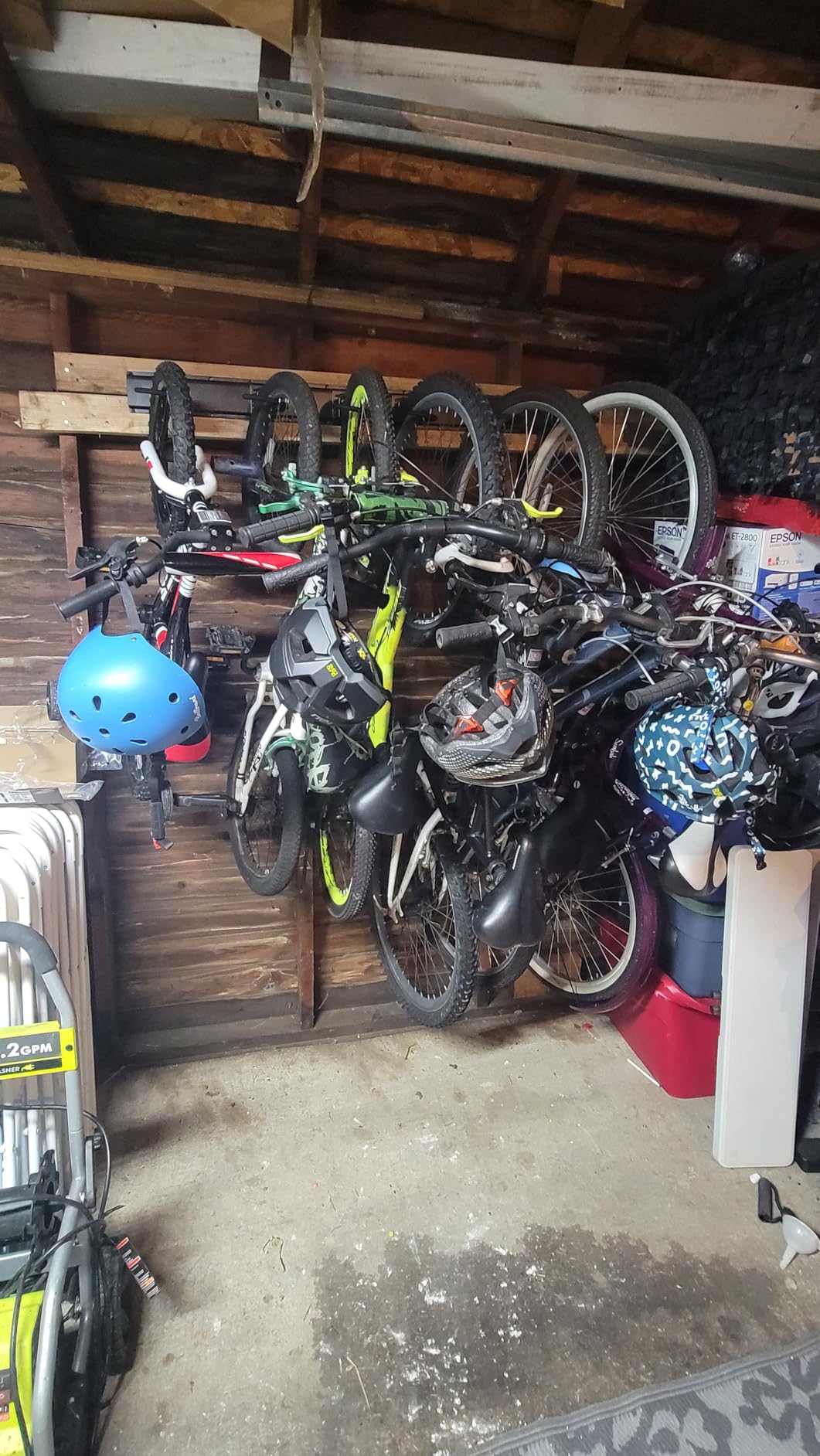Ultrawall Stainless Steel Bike Storage Rack, Wall Mount 6 Bike Hanger customer photo 1